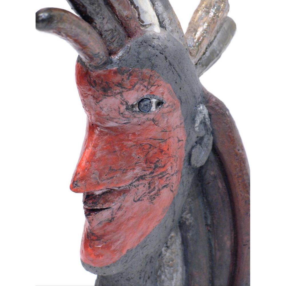 Roger Capron - Ceramic Sculpture Indien  For Sale 2