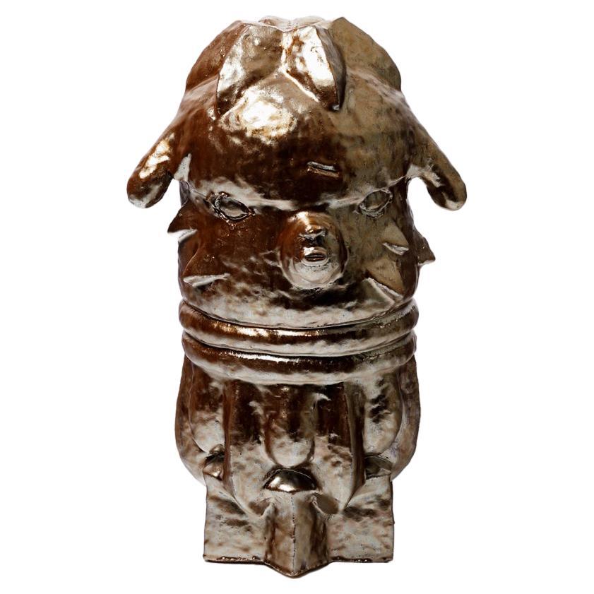 Ceramic Sculpture "Marron Glacé " by Laurent Dufour, 2023