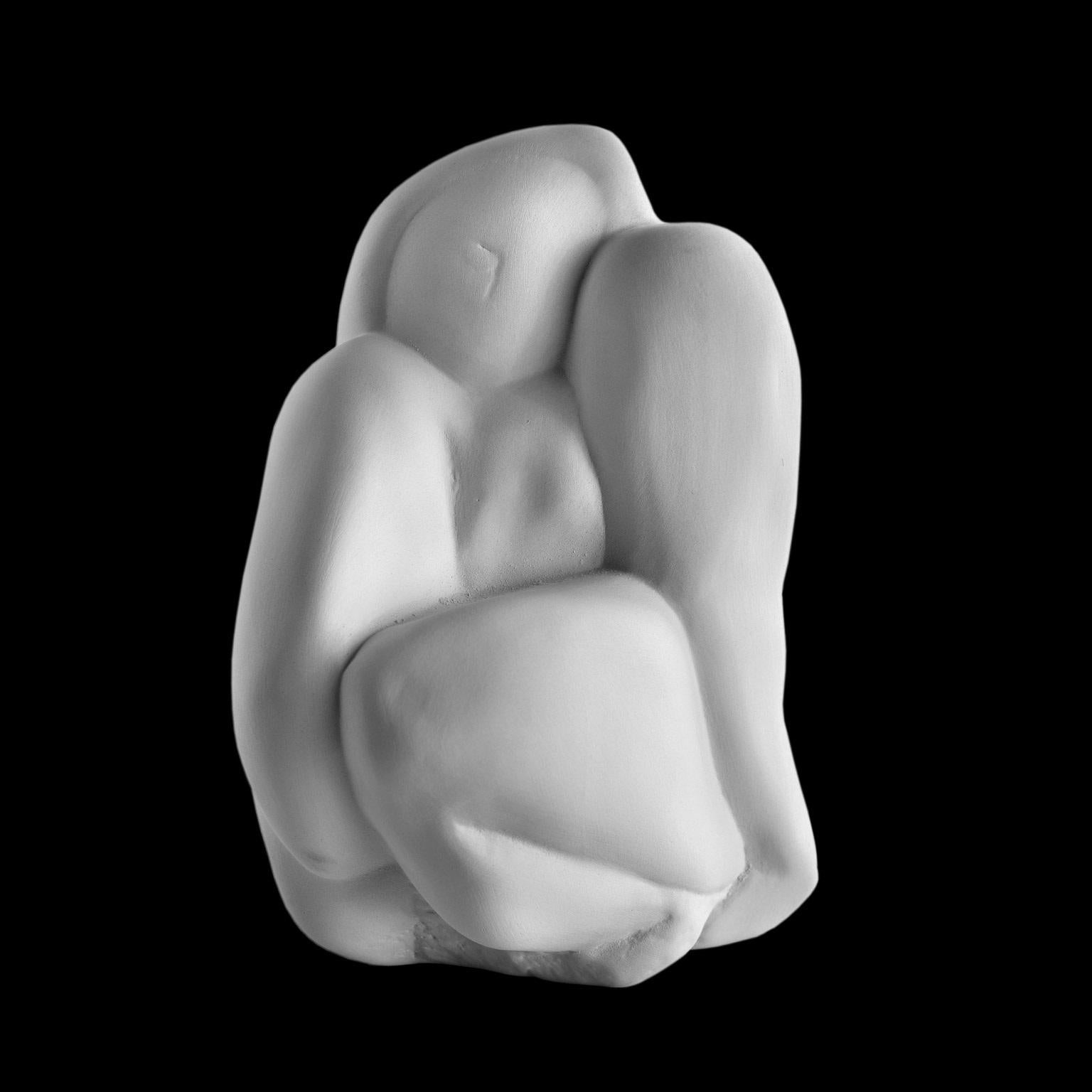 Ceramic sculpture MATER
cod. MM001
white matte finished

measures: 
Height 22.0 cm.
Diameter 15.0 cm.
  