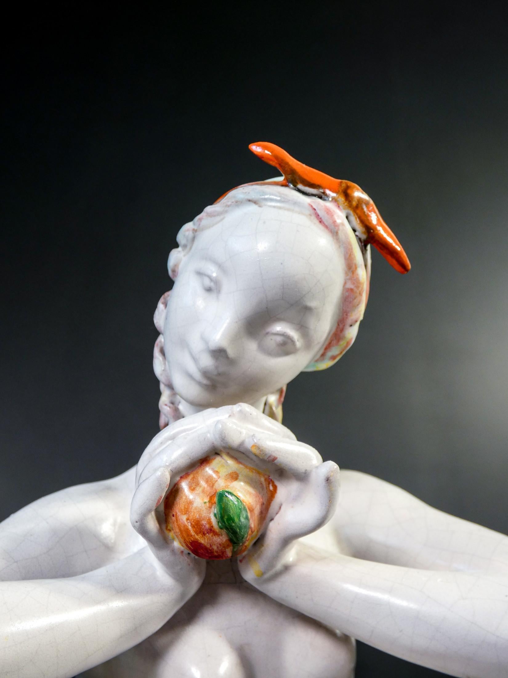 Early 20th Century Ceramic Sculpture 