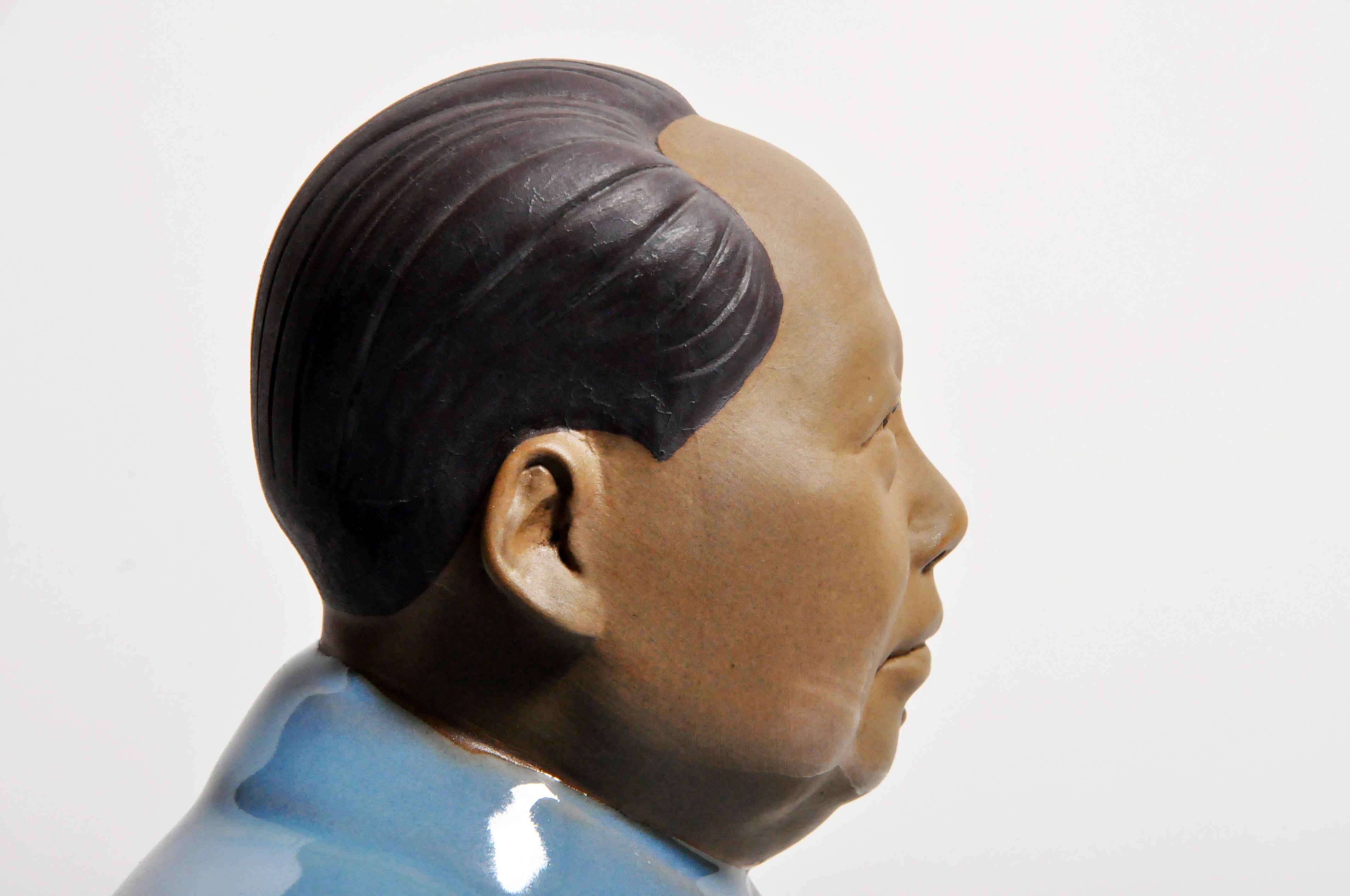 Ceramic Sculpture of Chairman Mao Zedong 11