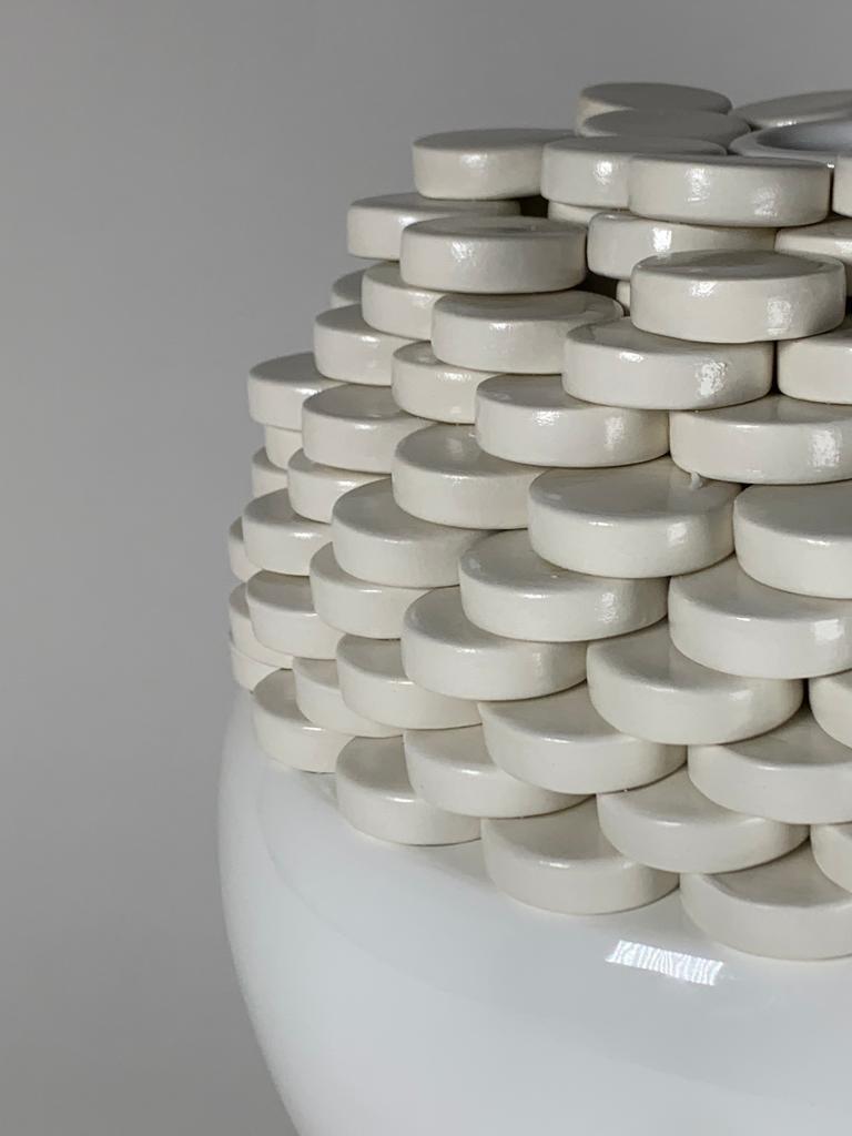 Keramik-Skulptur Ostia, Modell von Martine Bedin für Superego Editions, Italien (Italienisch) im Angebot