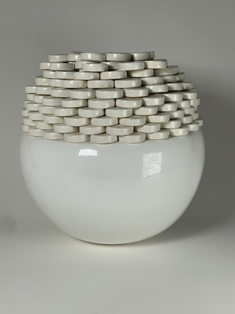 Keramik-Skulptur Ostia, Modell von Martine Bedin für Superego Editions, Italien im Angebot 1
