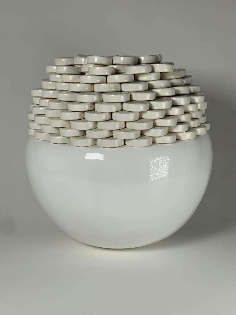 Keramik-Skulptur Ostia, Modell von Martine Bedin für Superego Editions, Italien im Angebot 2