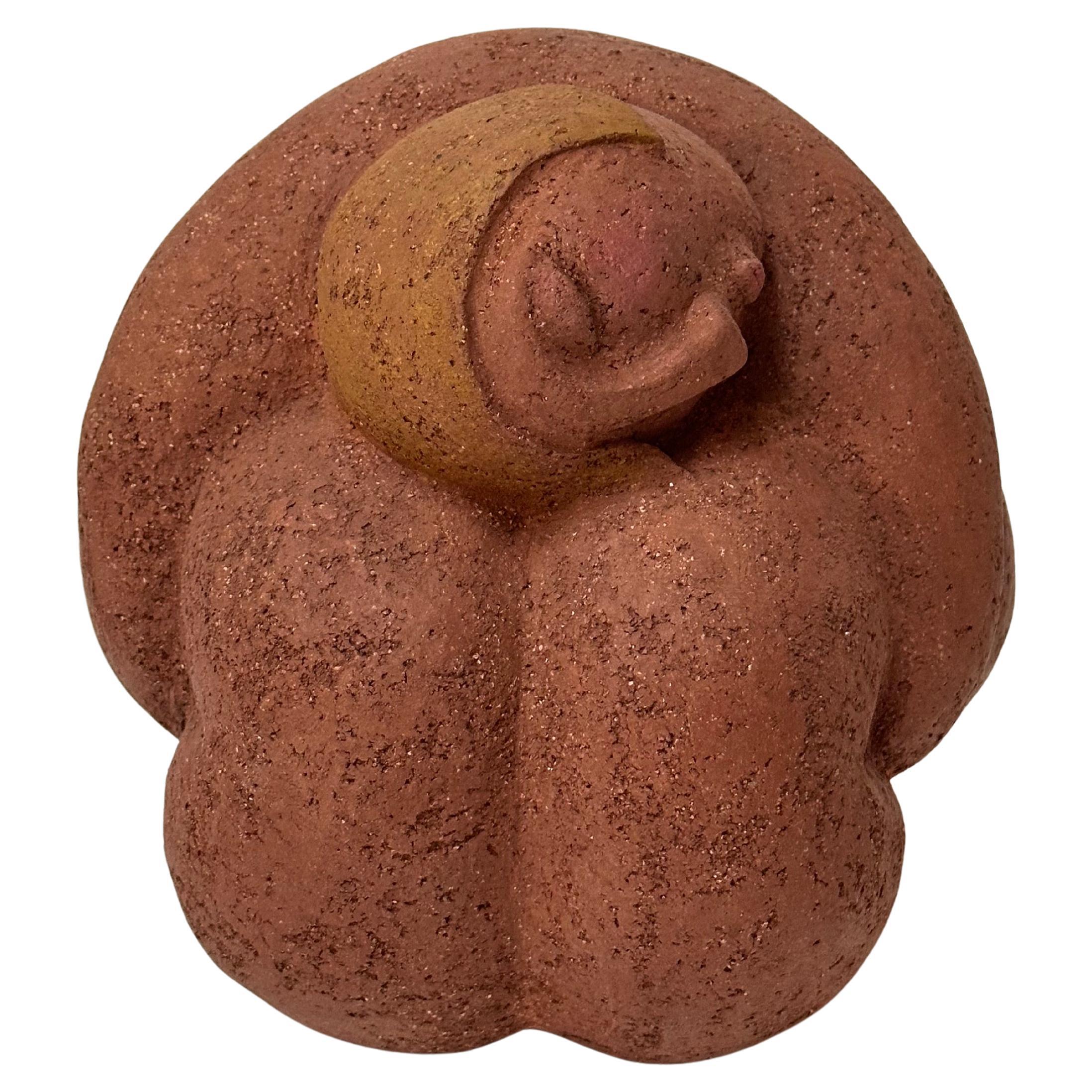 Escultura de cerámica, Ronde, Ellen Van De Weg, c. 2000 en venta