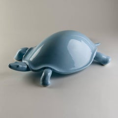 Ceramic Sculpture Tartaruga Model by Ugo La Pietra for Superego Editions, Italy