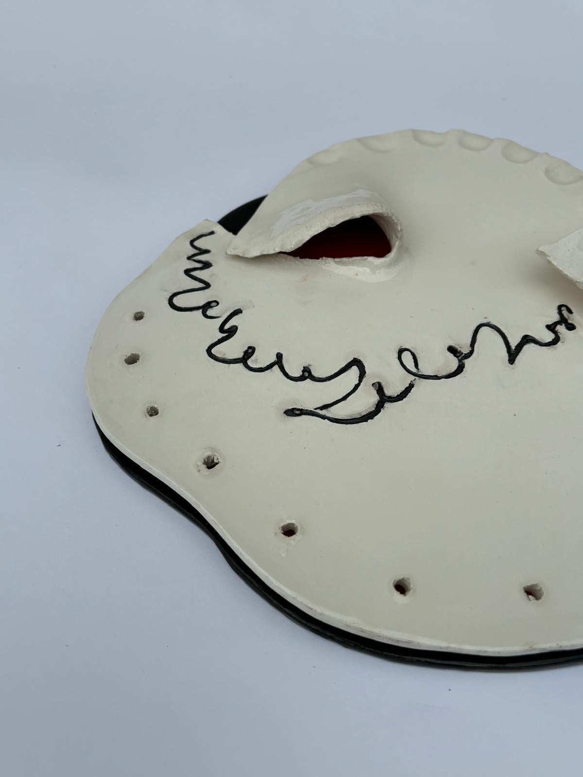 Moderno Scultura in ceramica Pezzo unico di Agostino Ferrari in vendita