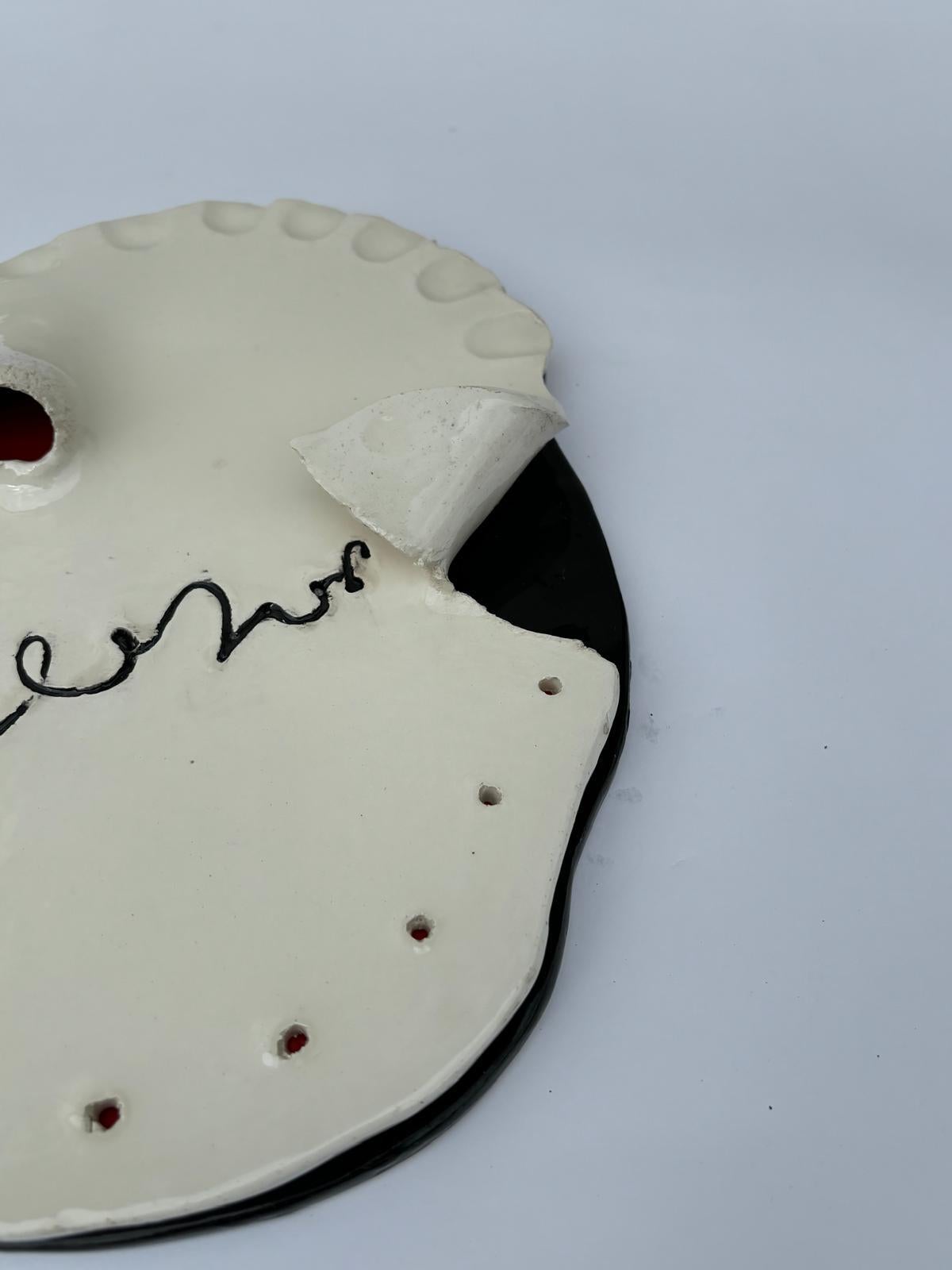 Italiano Scultura in ceramica Pezzo unico di Agostino Ferrari in vendita