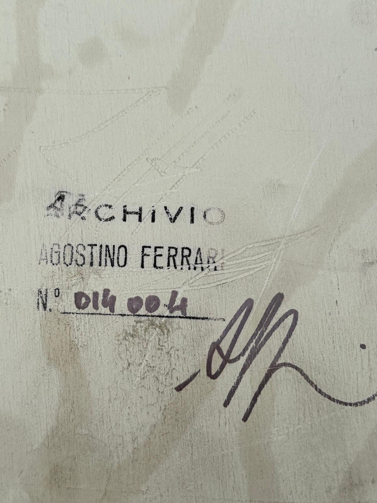 Scultura in ceramica Pezzo unico di Agostino Ferrari In condizioni ottime in vendita a Milan, Italy