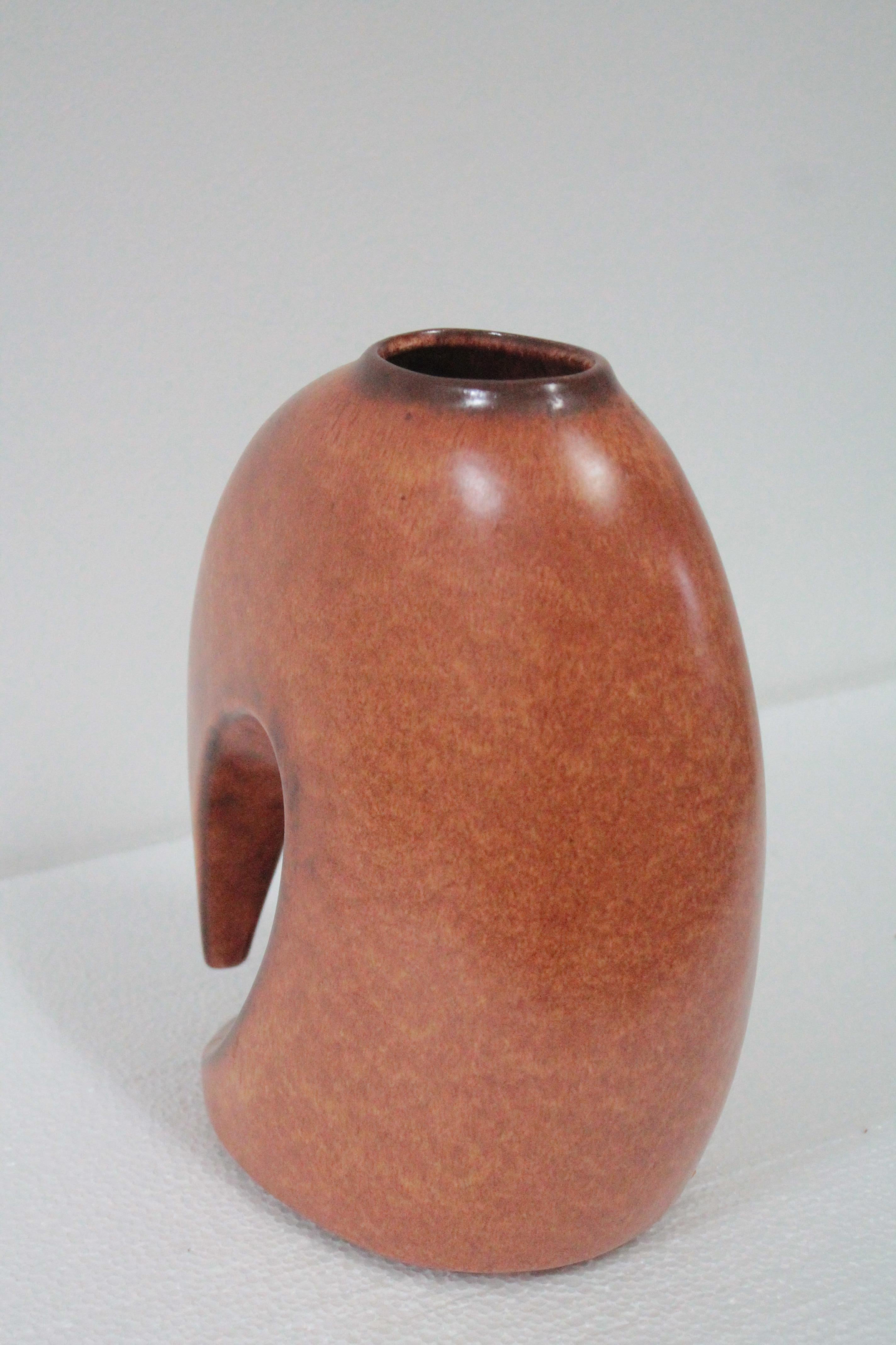 Ceramic Sculpture Vase Bertoncello Design Roberto Rigon, 1970s For Sale 1