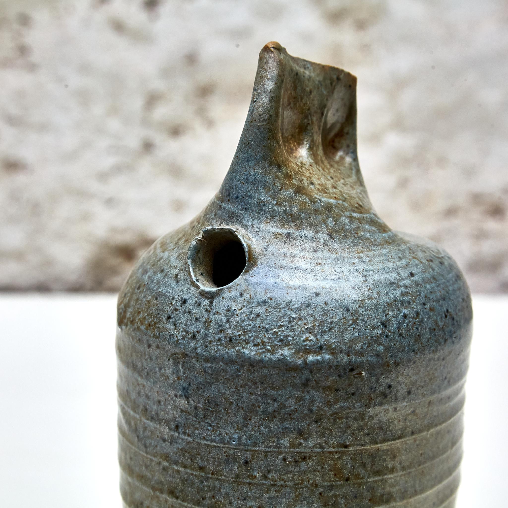 Ceramic Sculpture Vase by Francisco Fernández Navarro – Spain, Circa 1970 For Sale 5