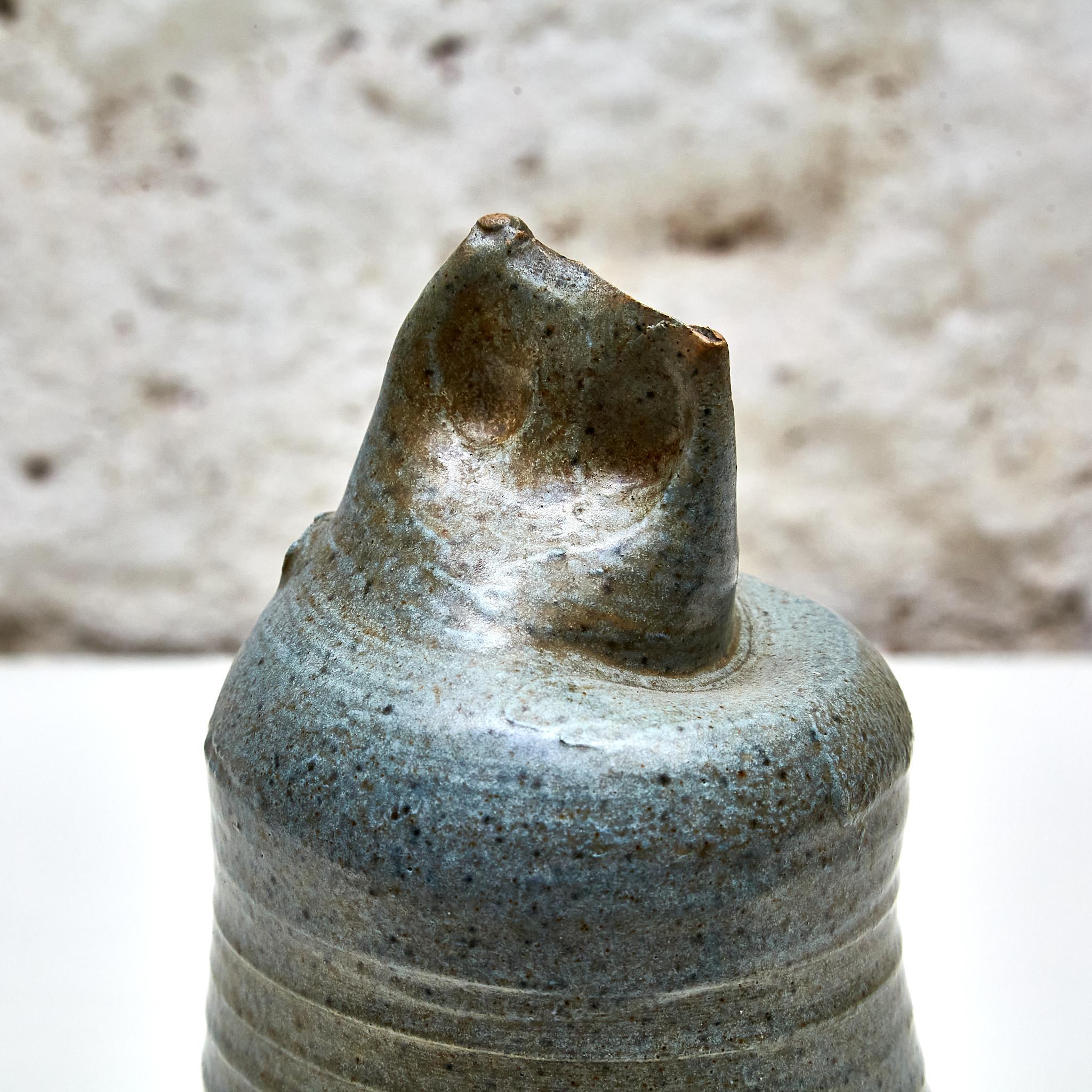 Ceramic Sculpture Vase by Francisco Fernández Navarro – Spain, Circa 1970 For Sale 3