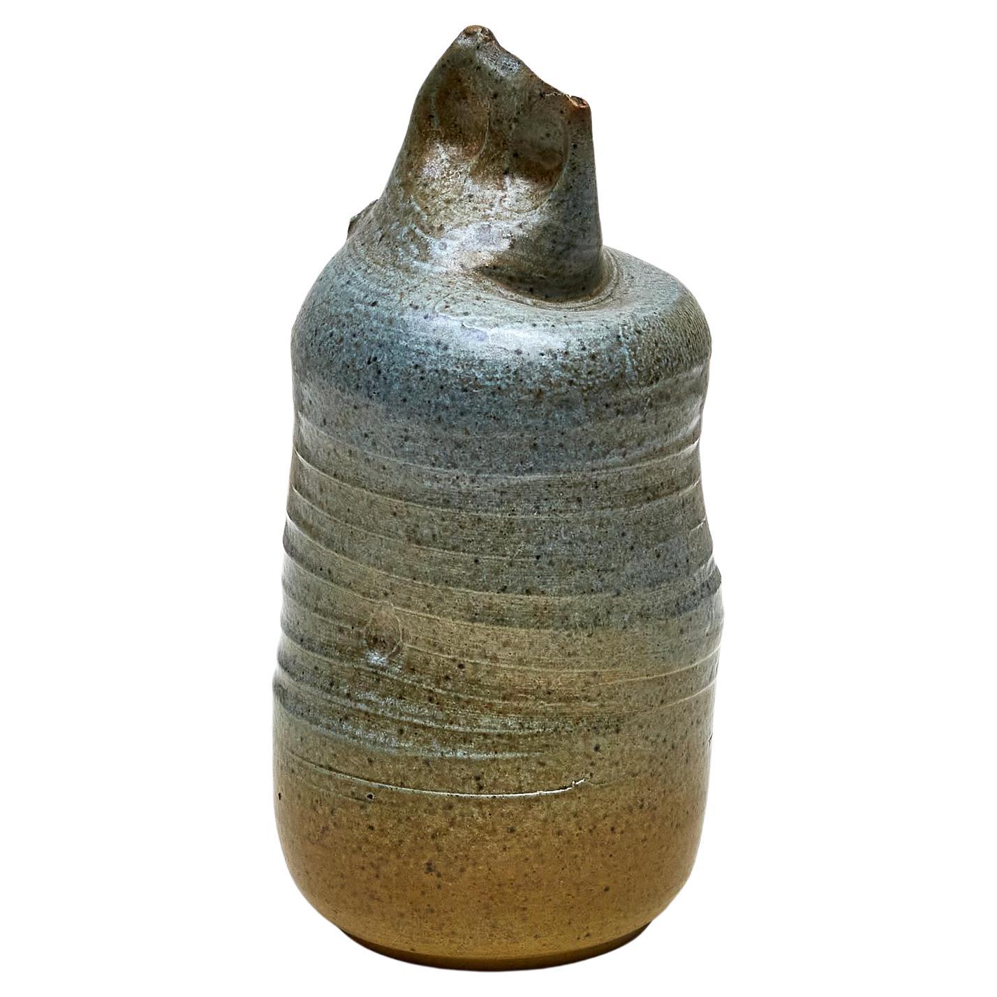 Ceramic Sculpture Vase by Francisco Fernández Navarro – Spain, Circa 1970 For Sale