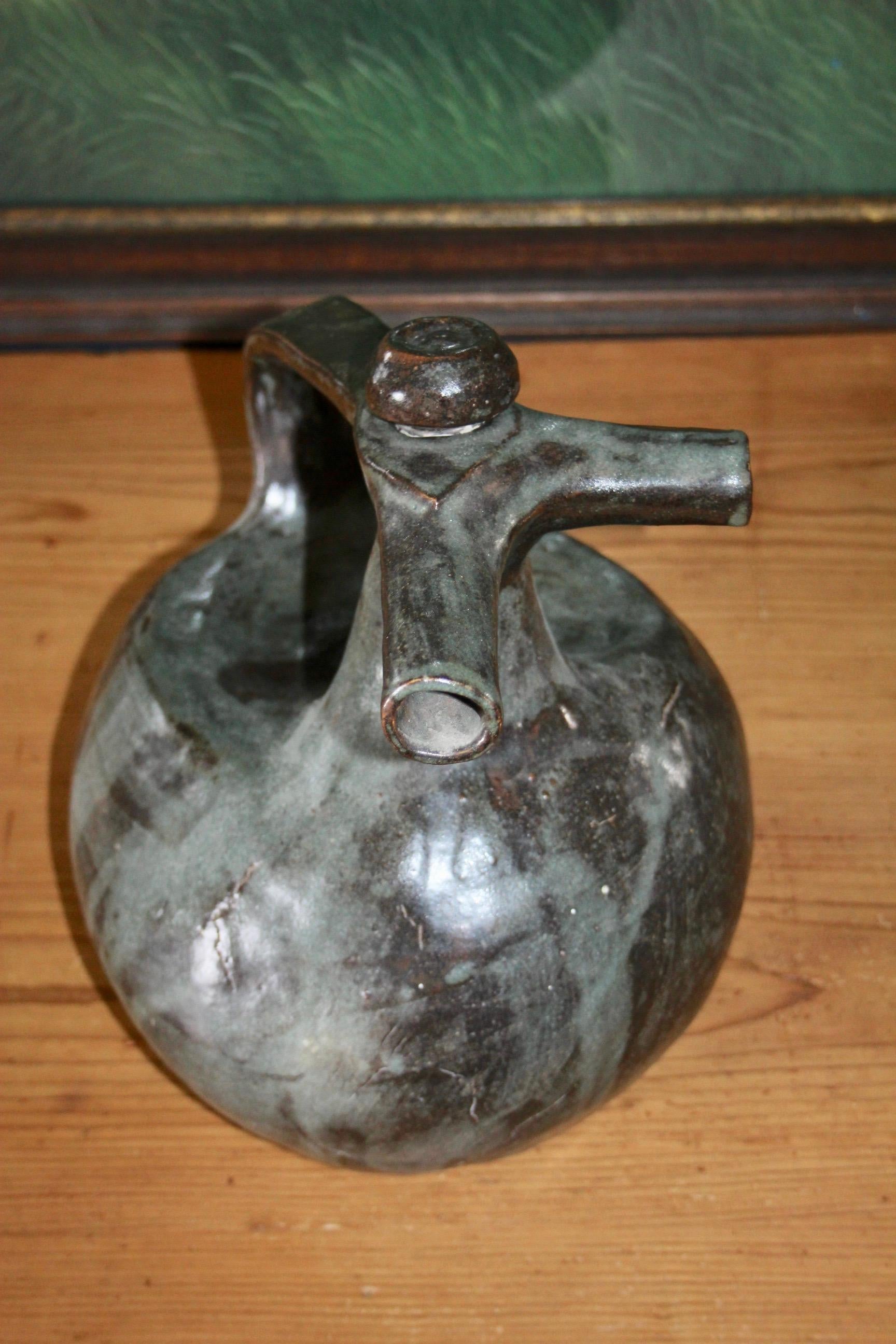 Late 20th Century Ceramic sculpture vase