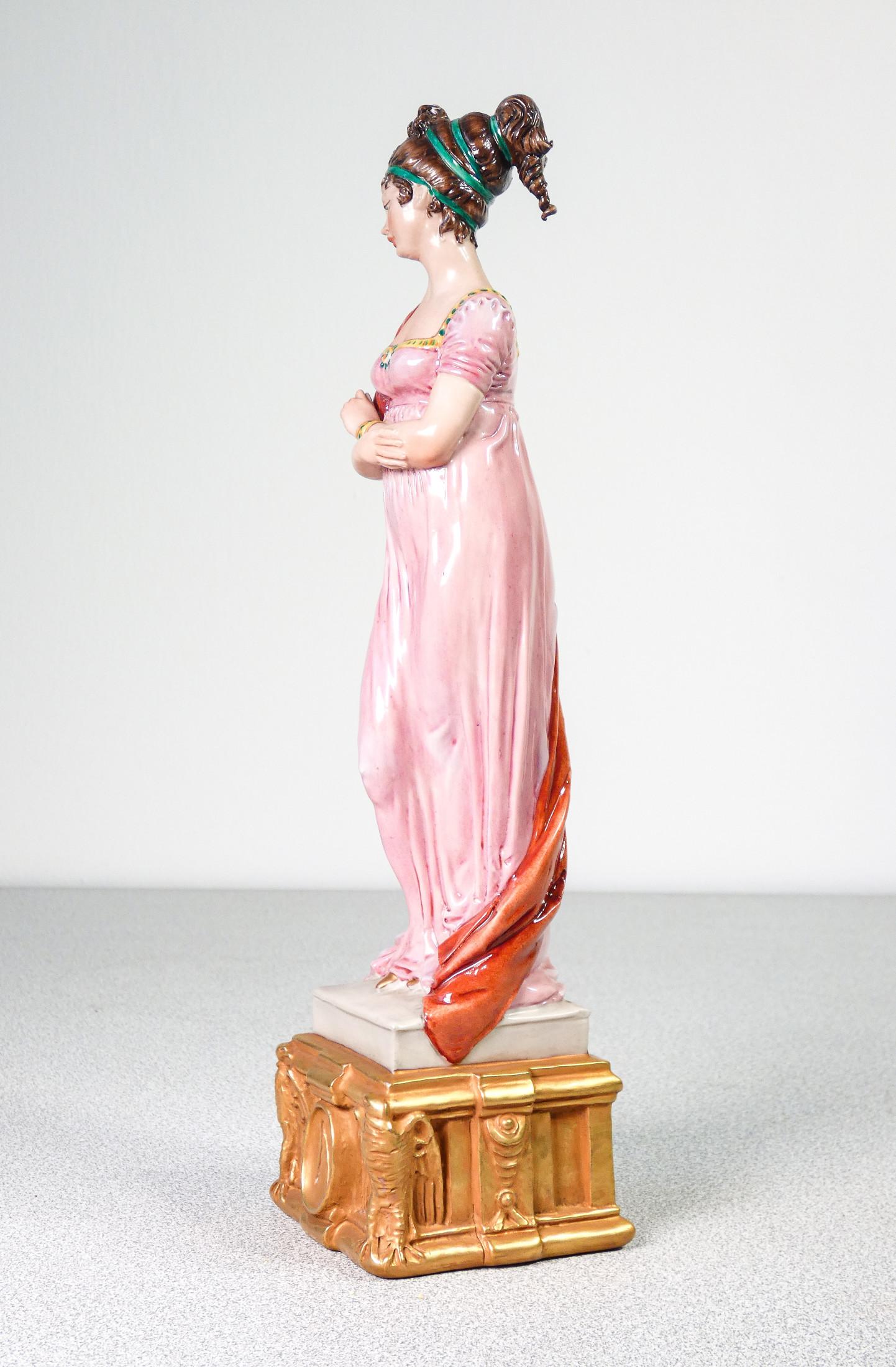 Ceramic Sculptures by Bruno Merli, Napoleon Bonaparte and Josephine, xx Sec 1