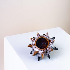 Ceramic Vase Organic Free Form 1970s