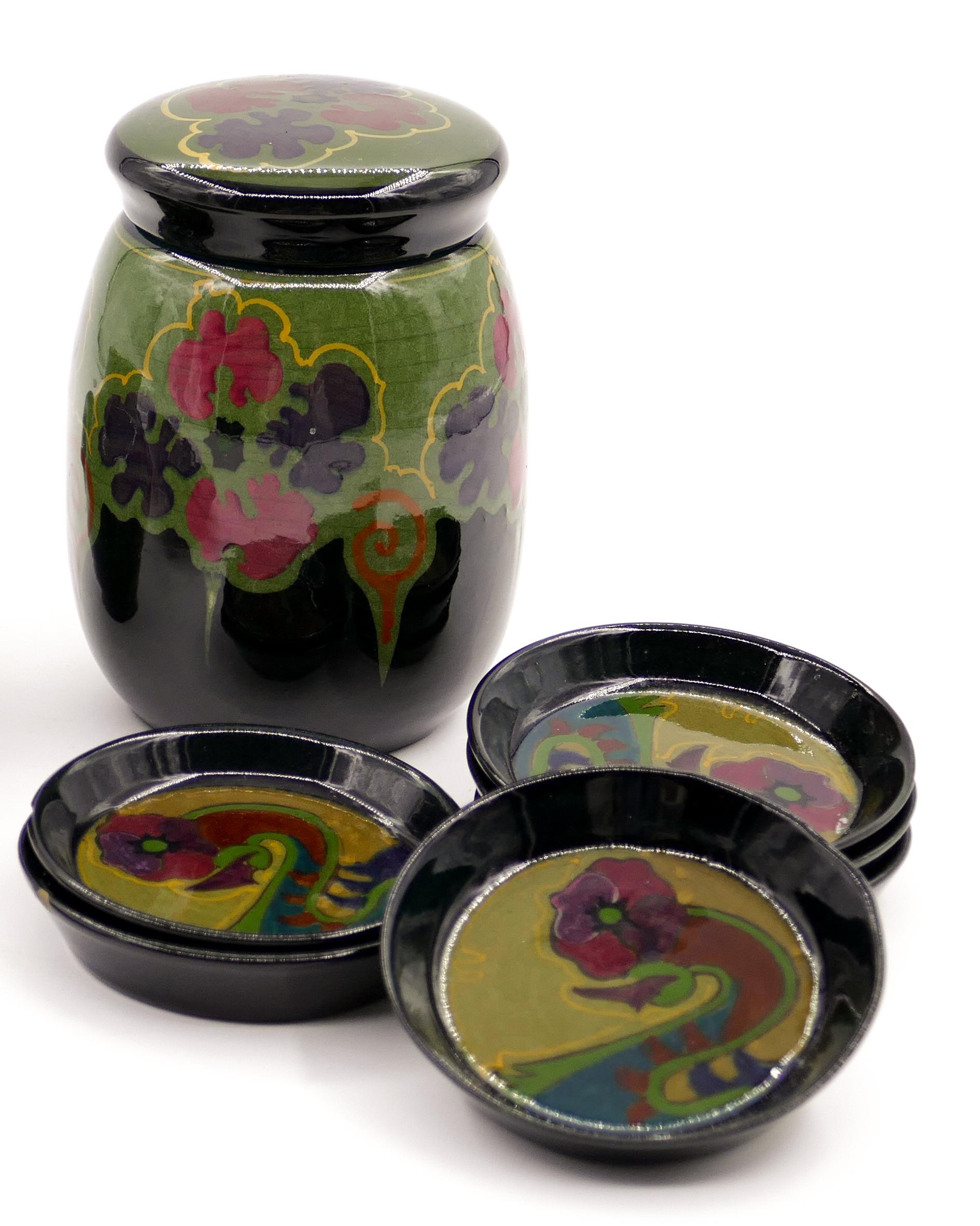 Ceramic Set by Holland Gouda, Netherlands, 1925 For Sale 1