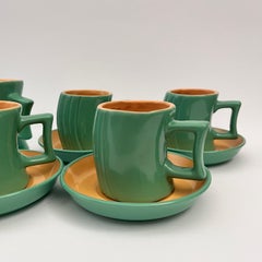 Ceramic set to kakao/tea by Massimo Iosa Ghini for Naj Oleari