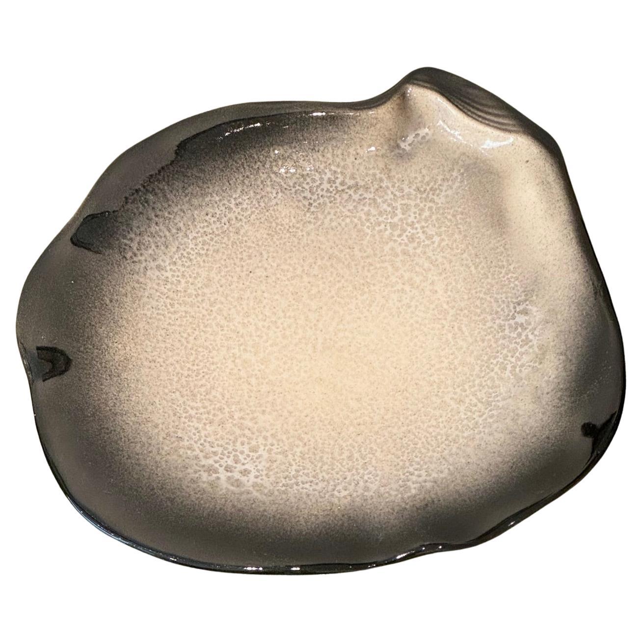 Vide-poche « Shellfish » en céramique signée par Pol Chambost, années 1960