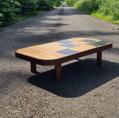 Ceramic "Shogun" coffee table by Roger Capron, Vallauris, 1970's