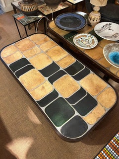 Ceramic "Shogun" coffee table by Roger Capron, Vallauris, 1970's