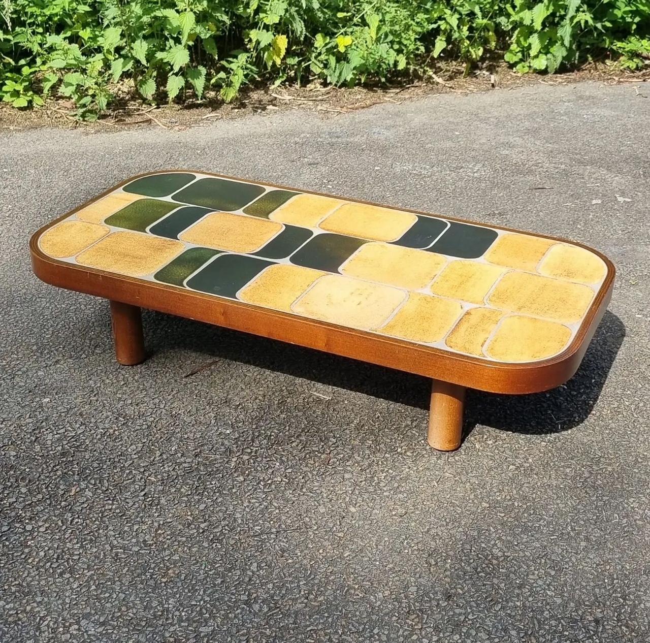 Table basse Shogun de Roger Capron, Vallauris, années 1970 2