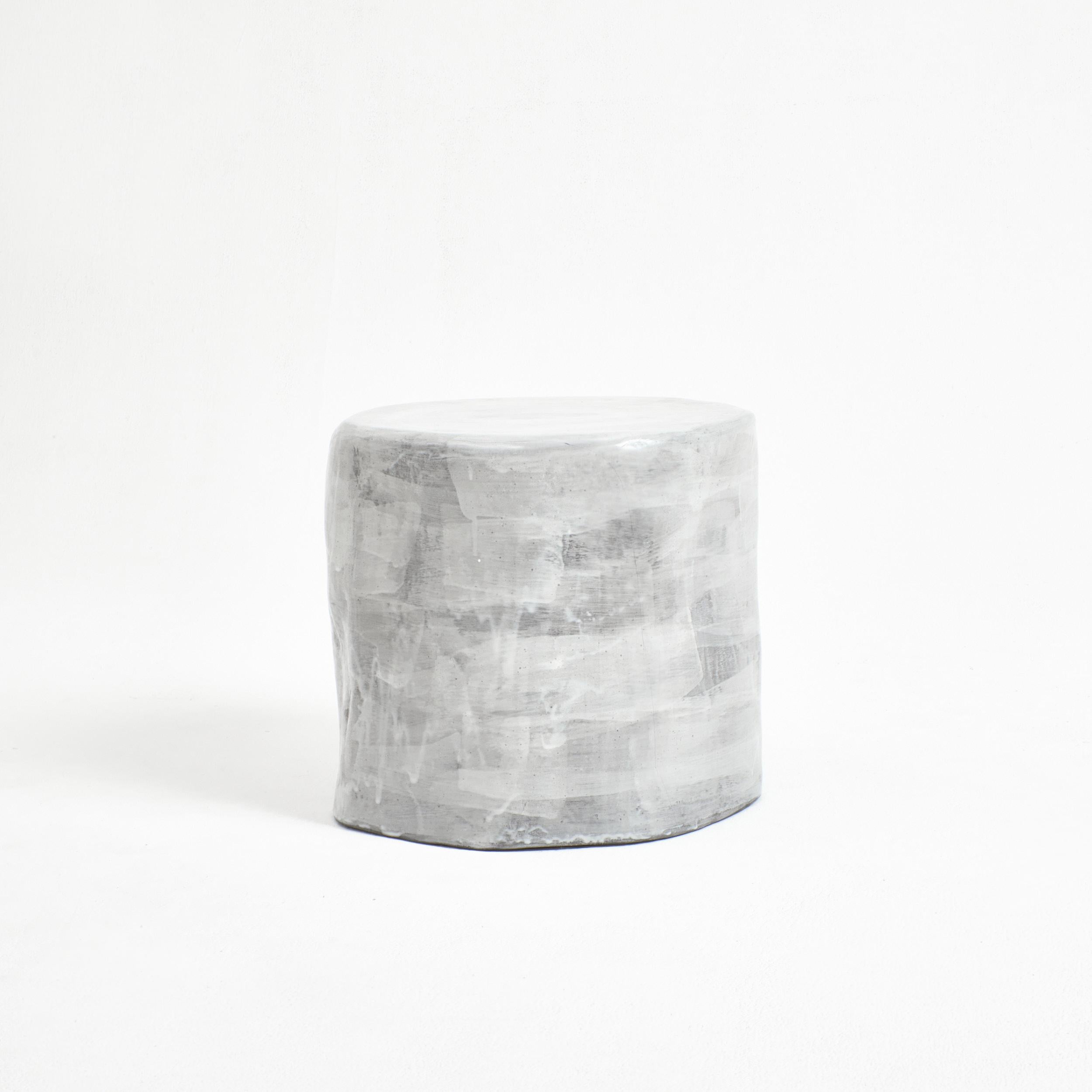 Modern Ceramic Side Table Small For Sale