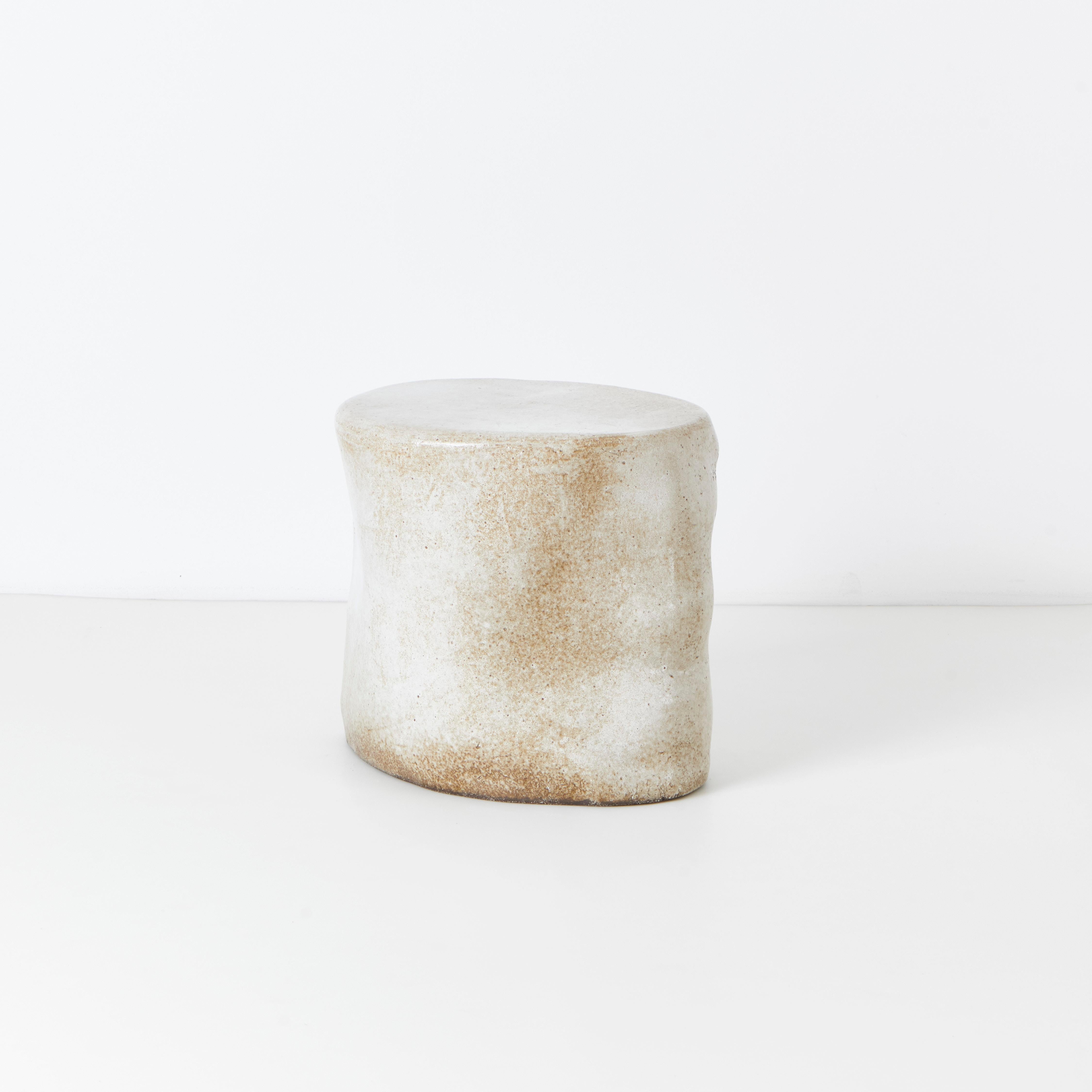 Modern Ceramic Side Table Small  For Sale