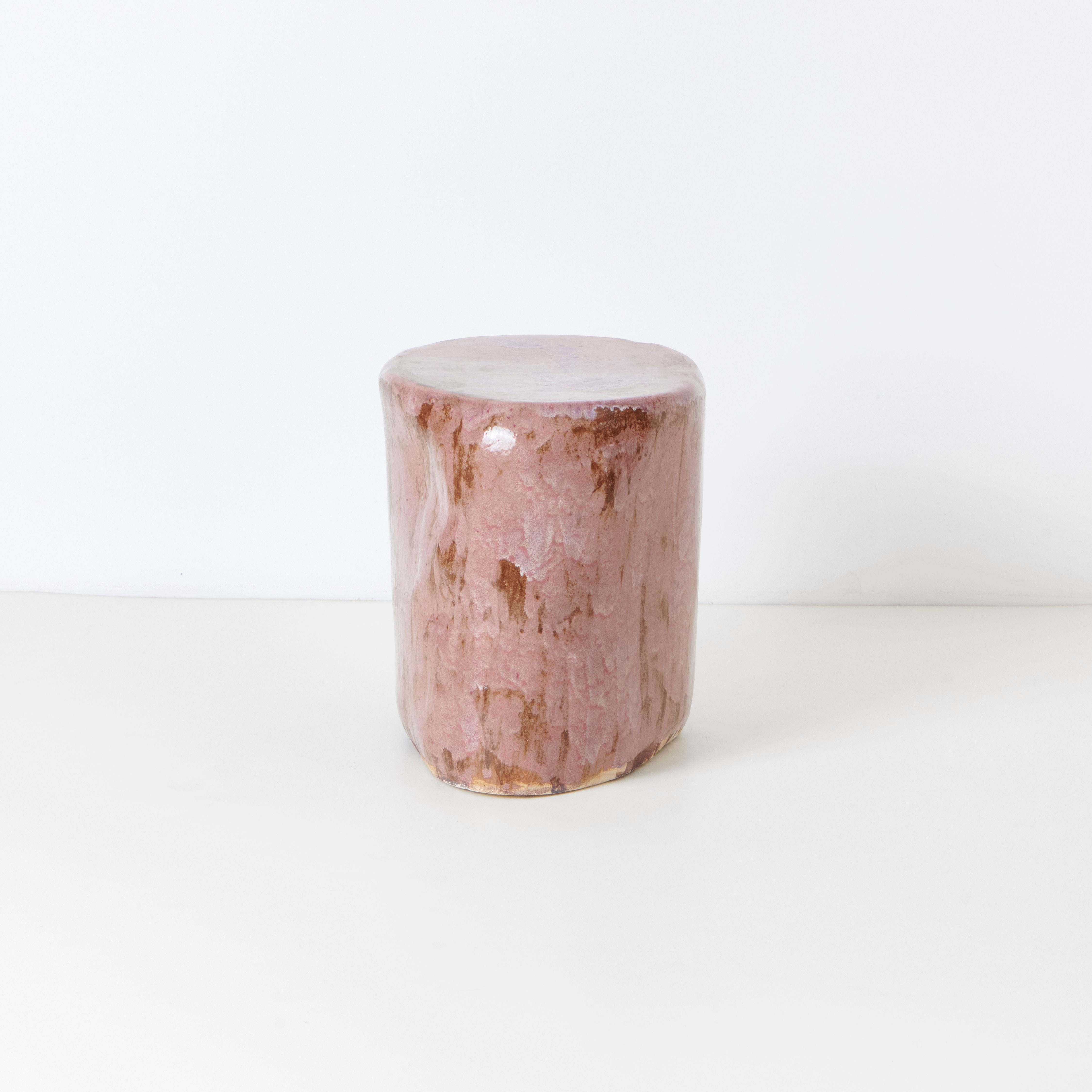 Modern Ceramic Side Table Small  For Sale