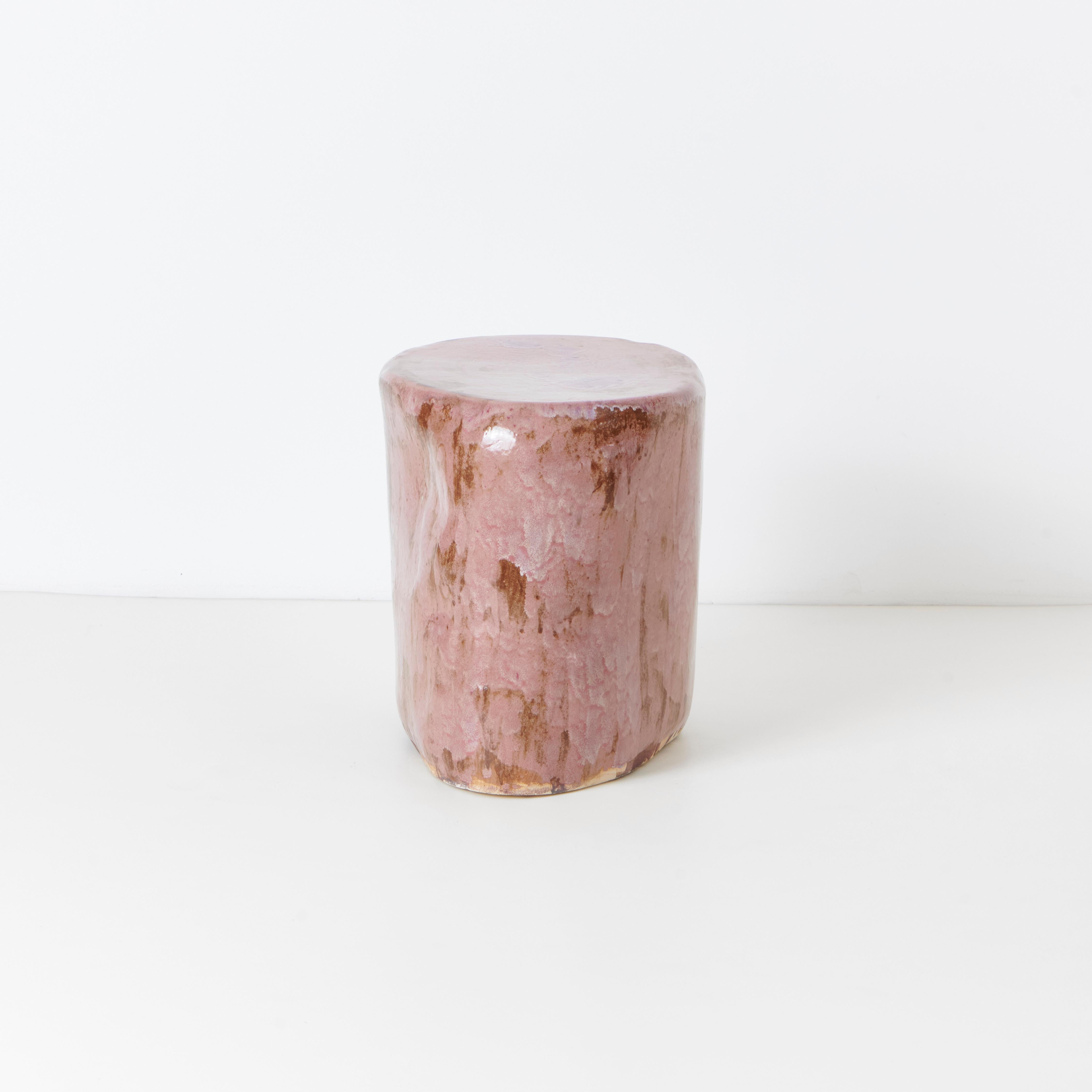 Modern Ceramic Side Table Small For Sale