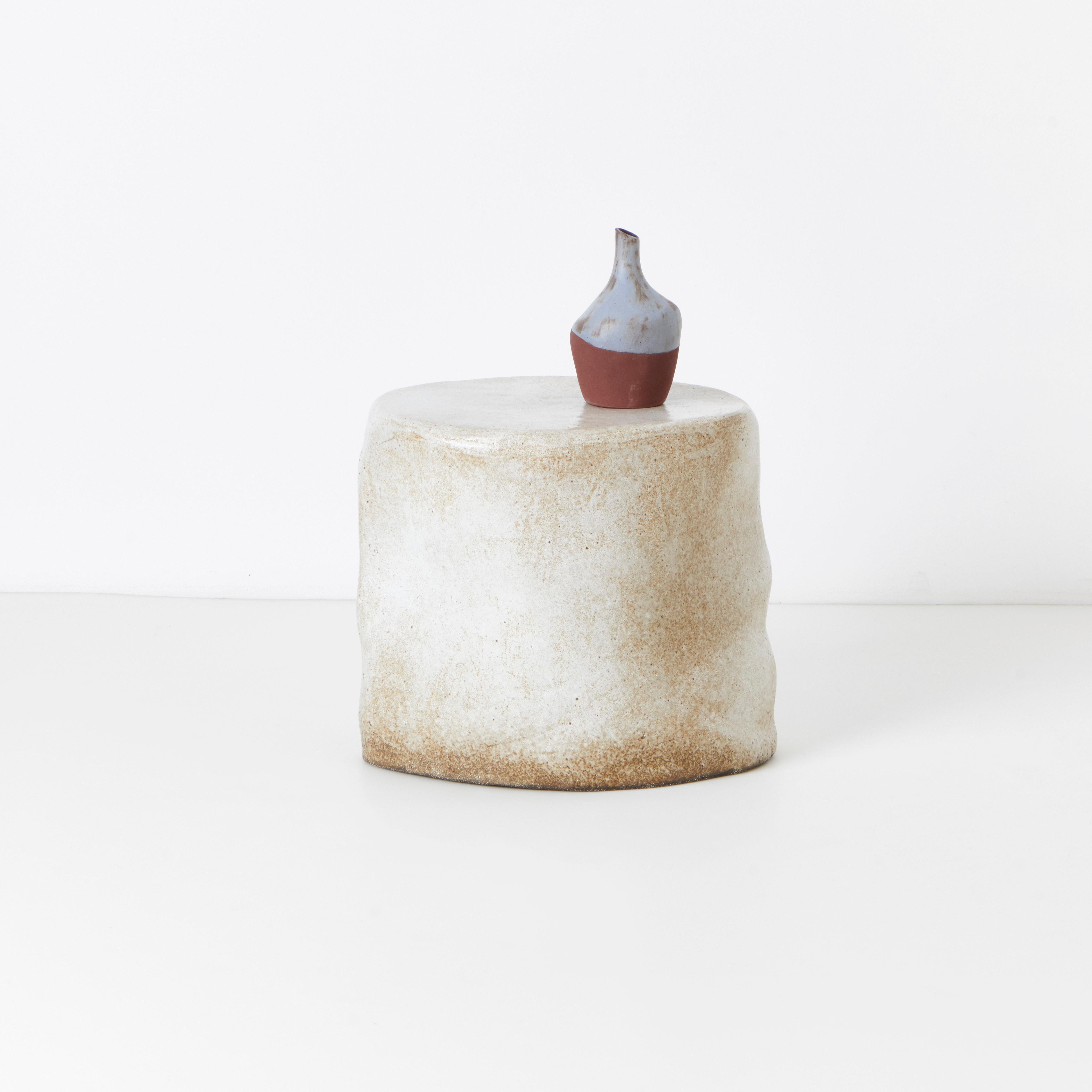 Ceramic Side Table Small In New Condition For Sale In Macieira de Sarnes, PT