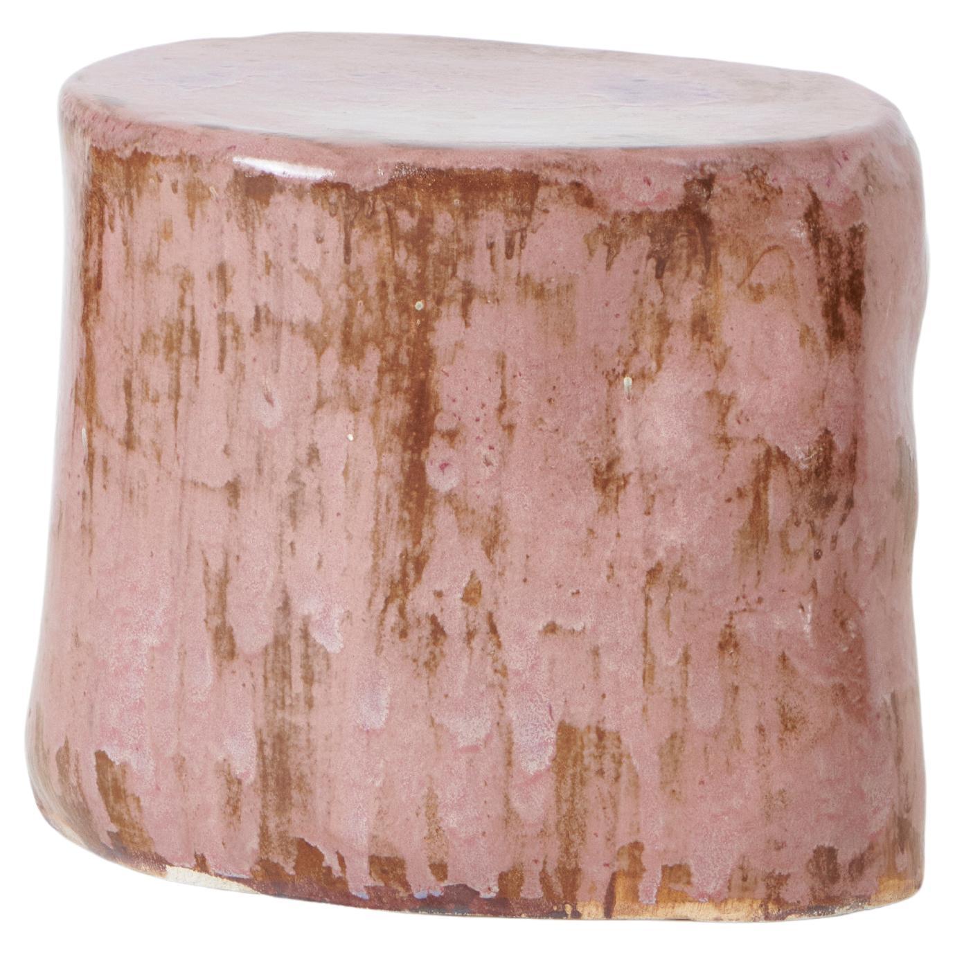 Mesa auxiliar de cerámica pequeña