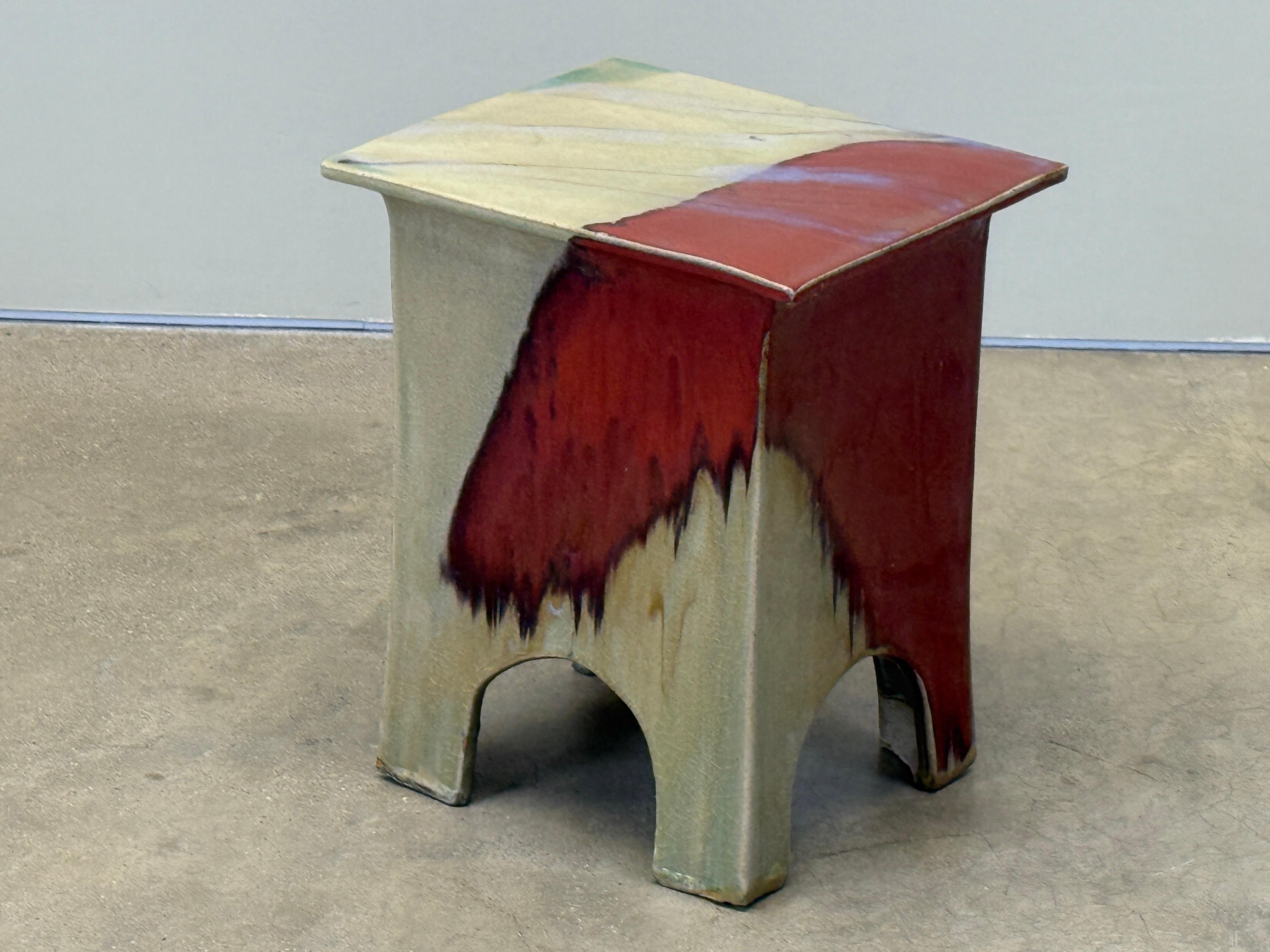 Table d'appoint/tabouret Eric O'Leary en vente 8