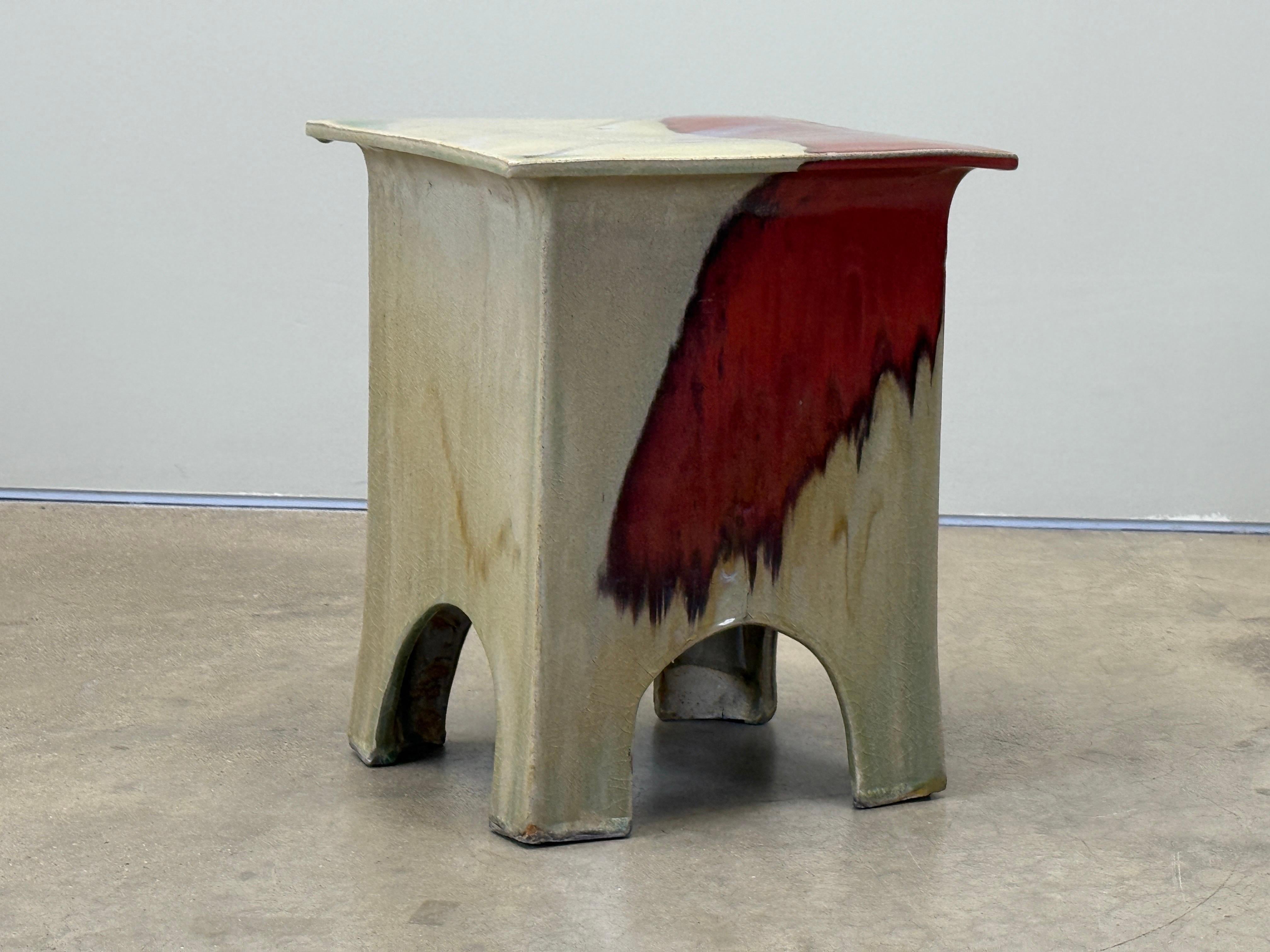 Table d'appoint/tabouret Eric O'Leary en vente 10