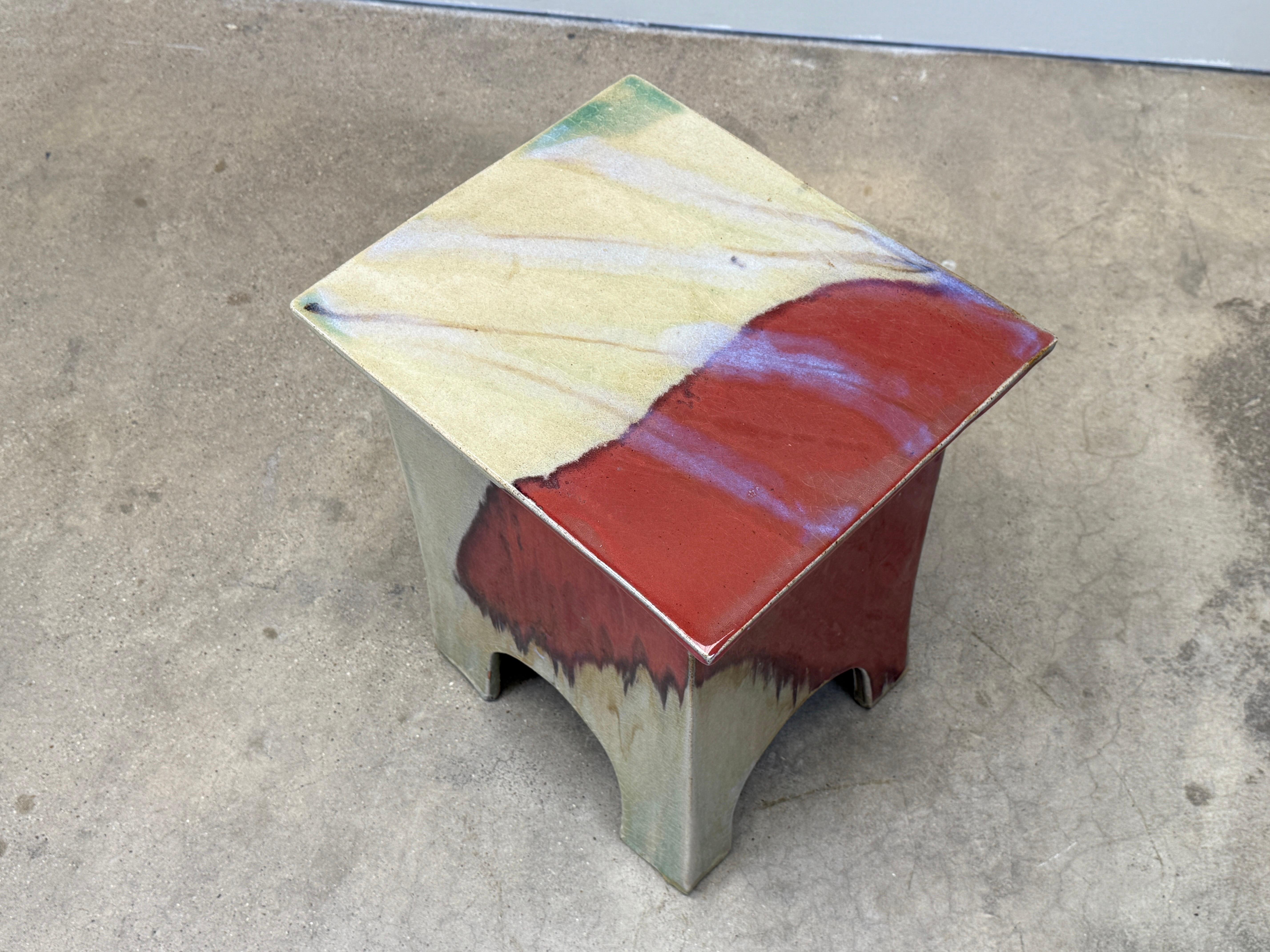 Table d'appoint/tabouret Eric O'Leary en vente 11