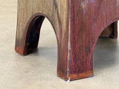 Tavolino/sgabello in ceramica di Eric O'Leary