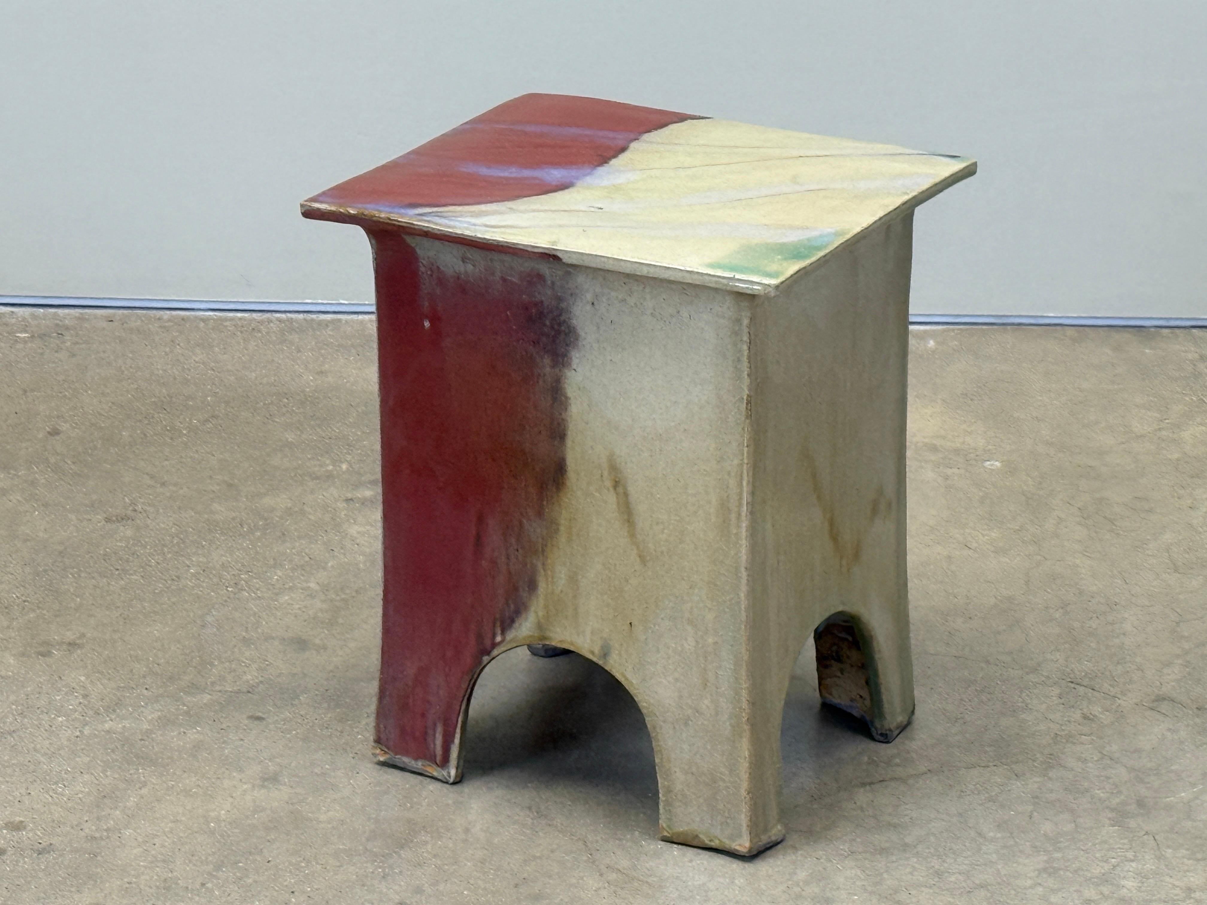 Table d'appoint/tabouret Eric O'Leary en vente 3