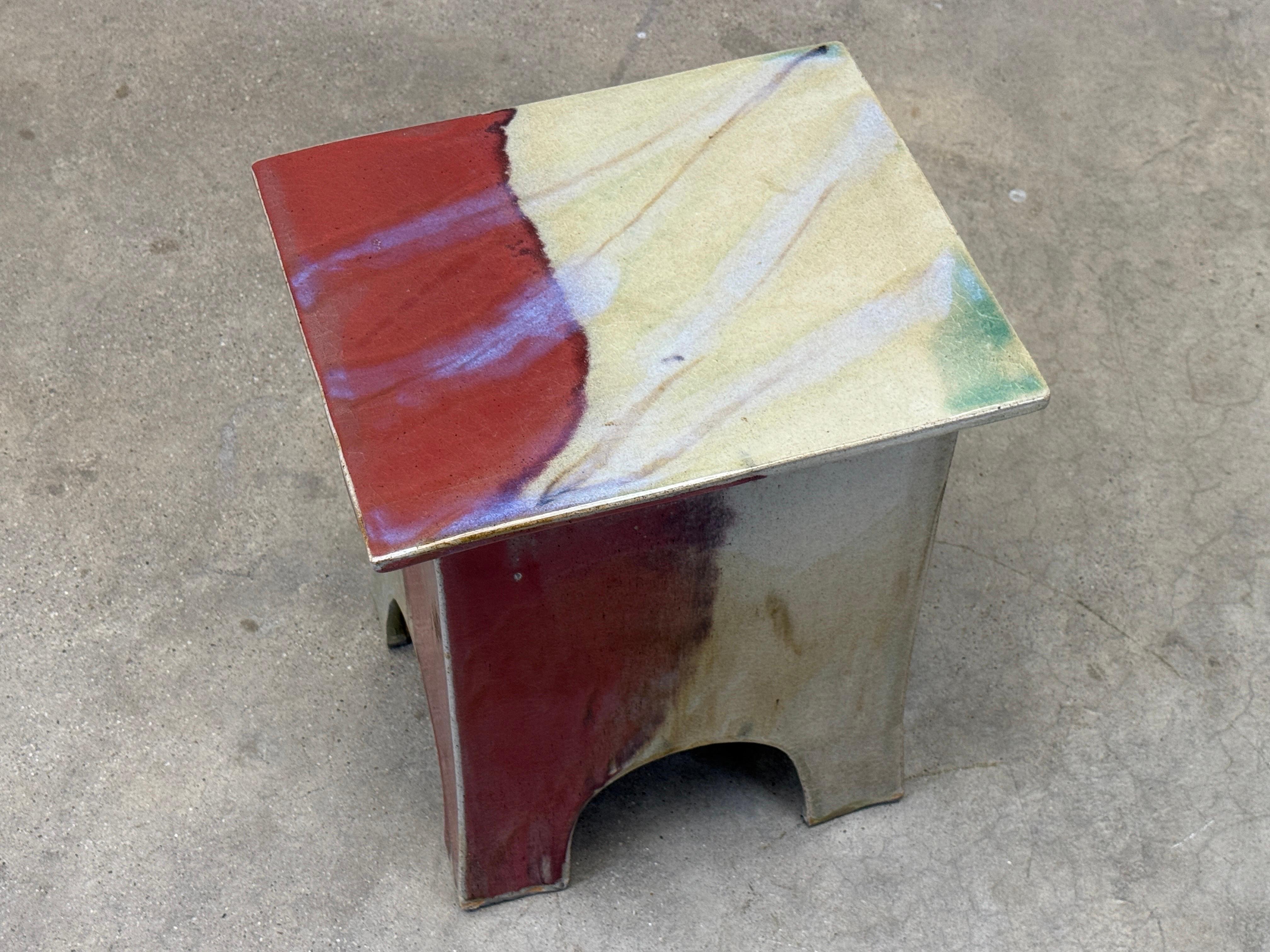 Table d'appoint/tabouret Eric O'Leary en vente 4