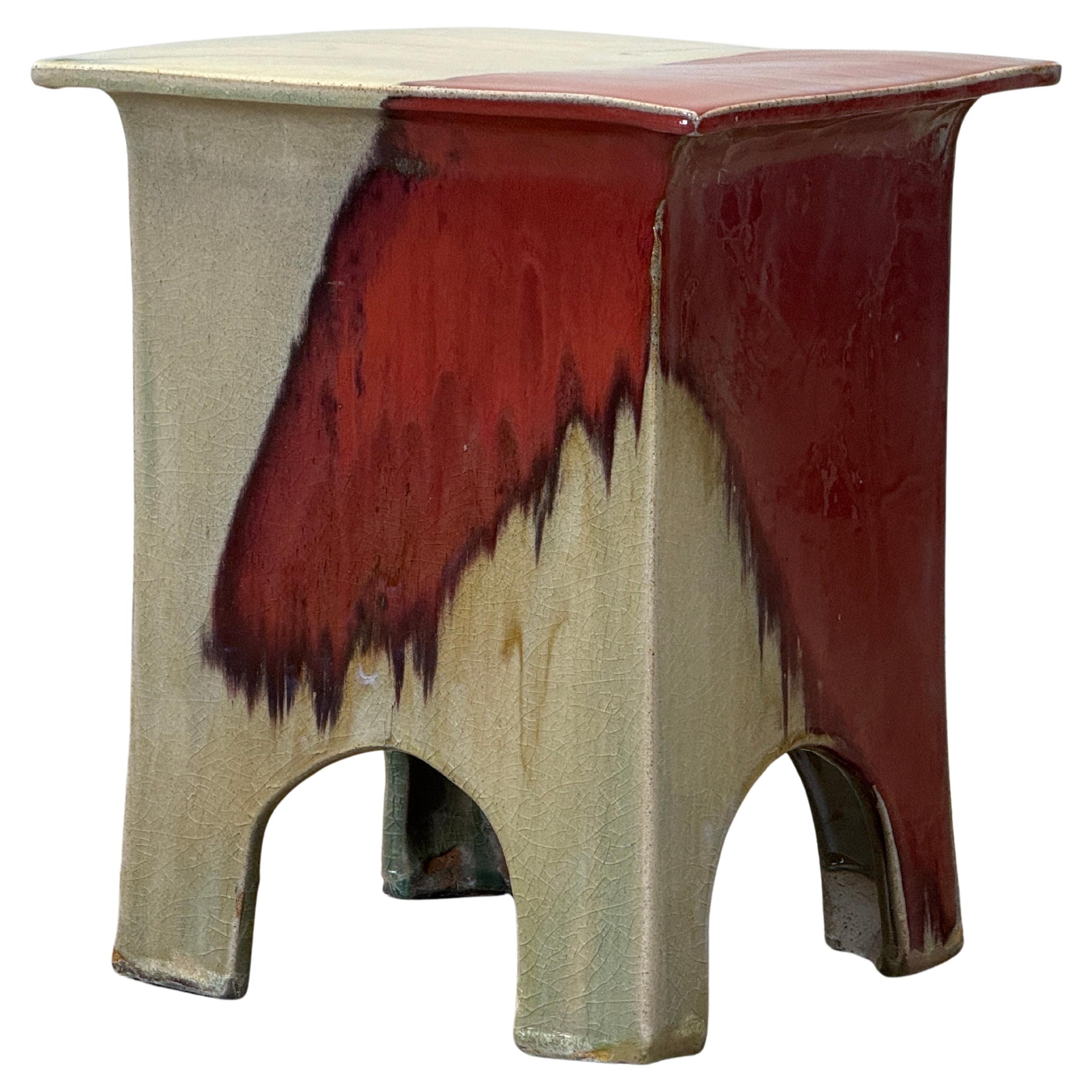 Table d'appoint/tabouret Eric O'Leary