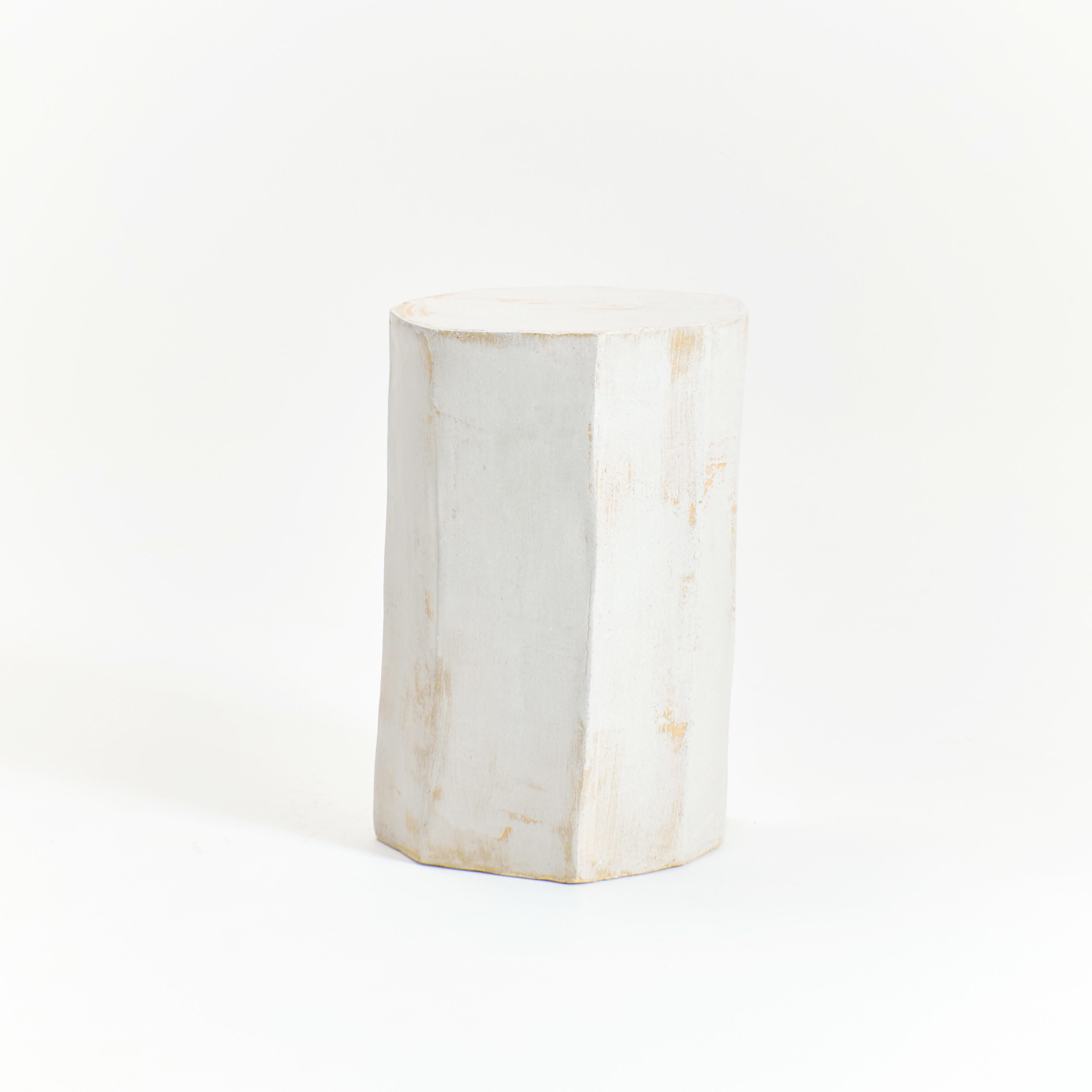 Moderne Table d'appoint en céramique Tall - Forme géométrique en vente