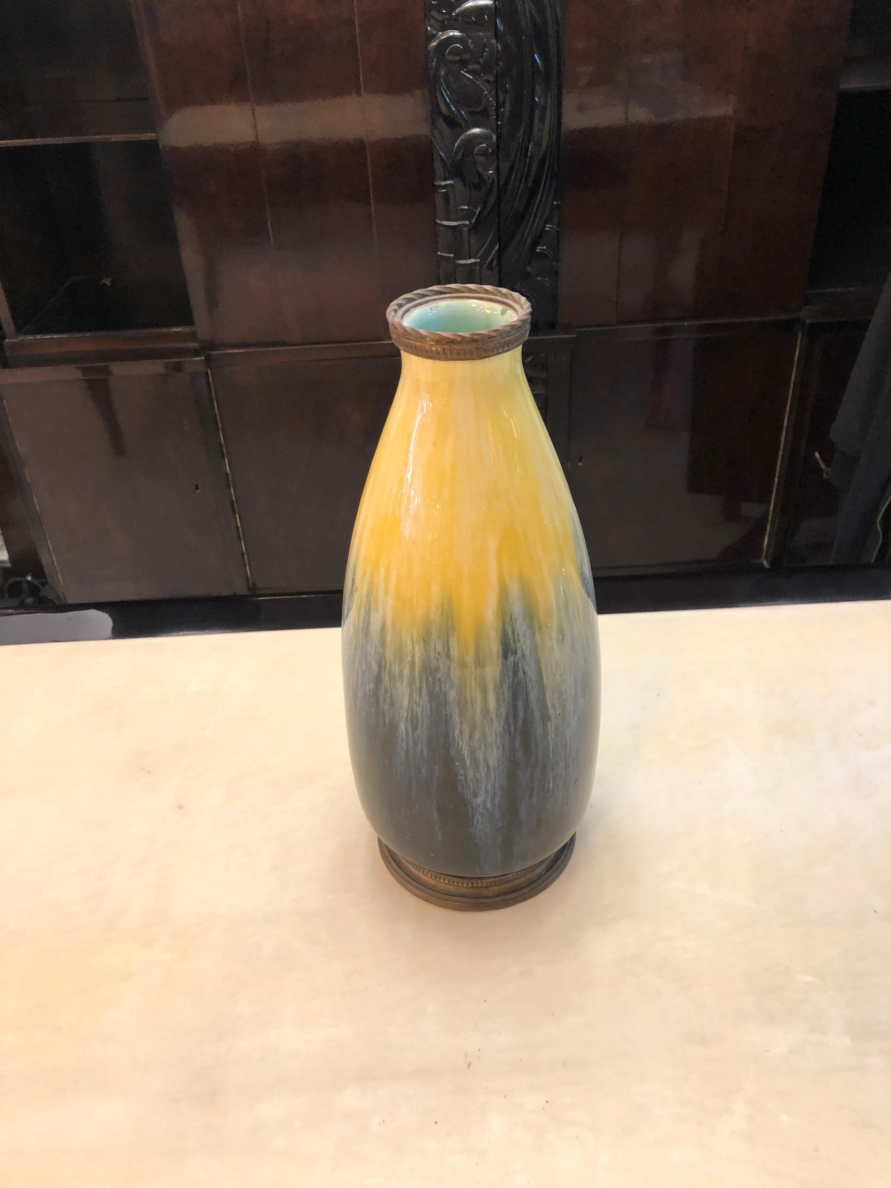 Insegna in ceramica: Boch F. La Louviere Fabrication Belge, Made in Belgium 898 in vendita 4