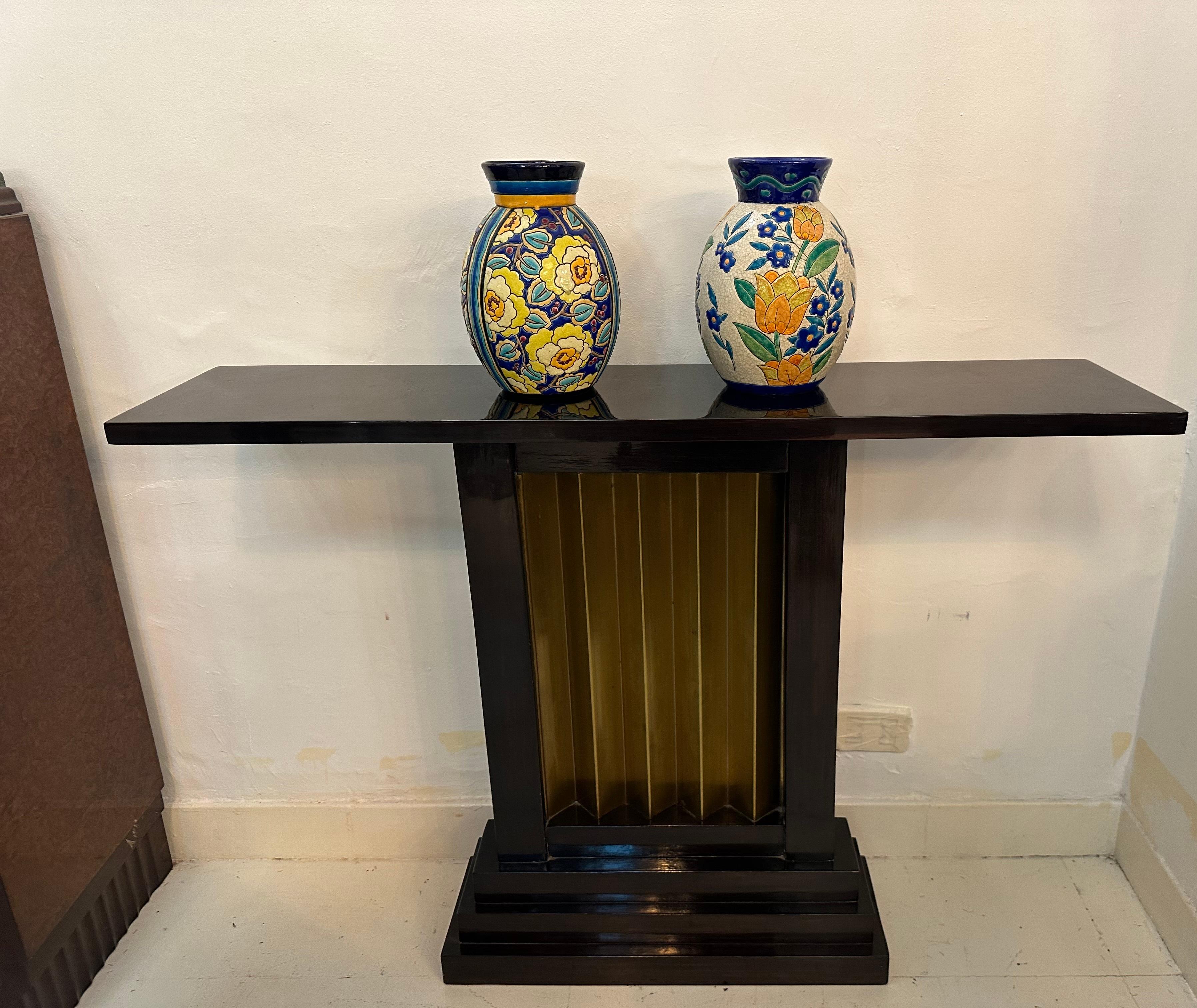 Insegna in ceramica: Made in Belgium, Boch F. La Louviere Fabrication Belge D.2813 in vendita 3