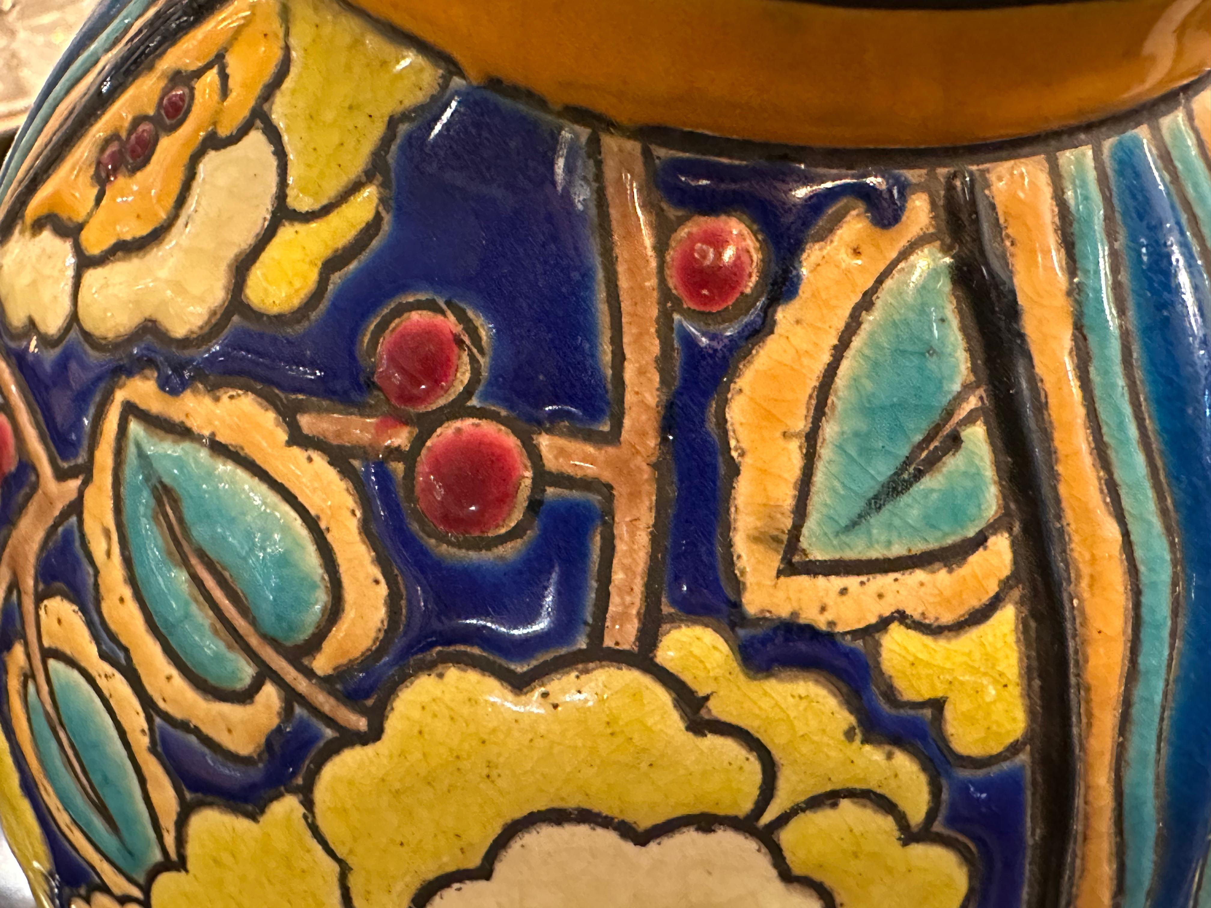 Insegna in ceramica: Made in Belgium, Boch F. La Louviere Fabrication Belge D.2813 in vendita 10