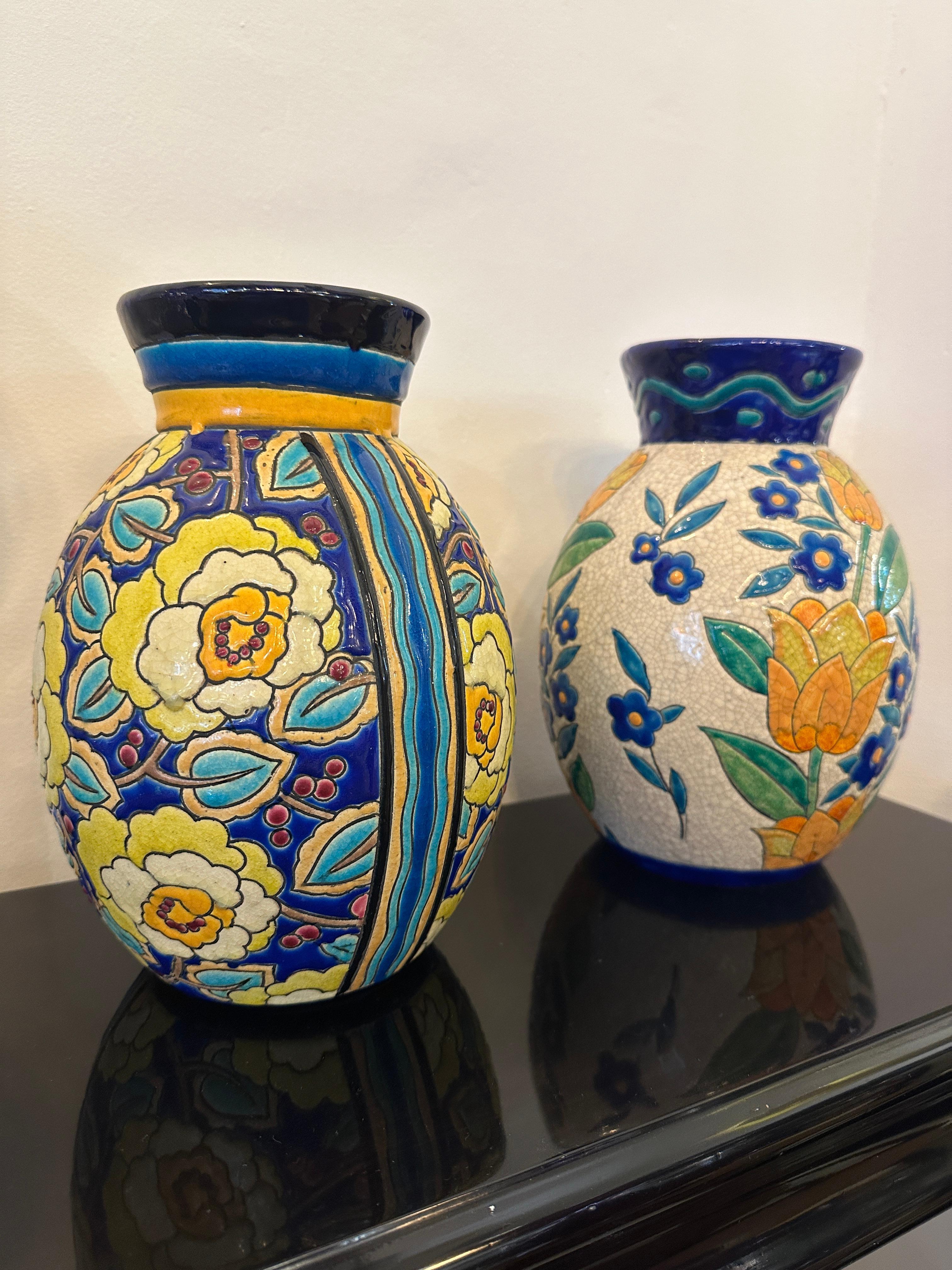 Insegna in ceramica: Made in Belgium, Boch F. La Louviere Fabrication Belge D.2813 in vendita 13