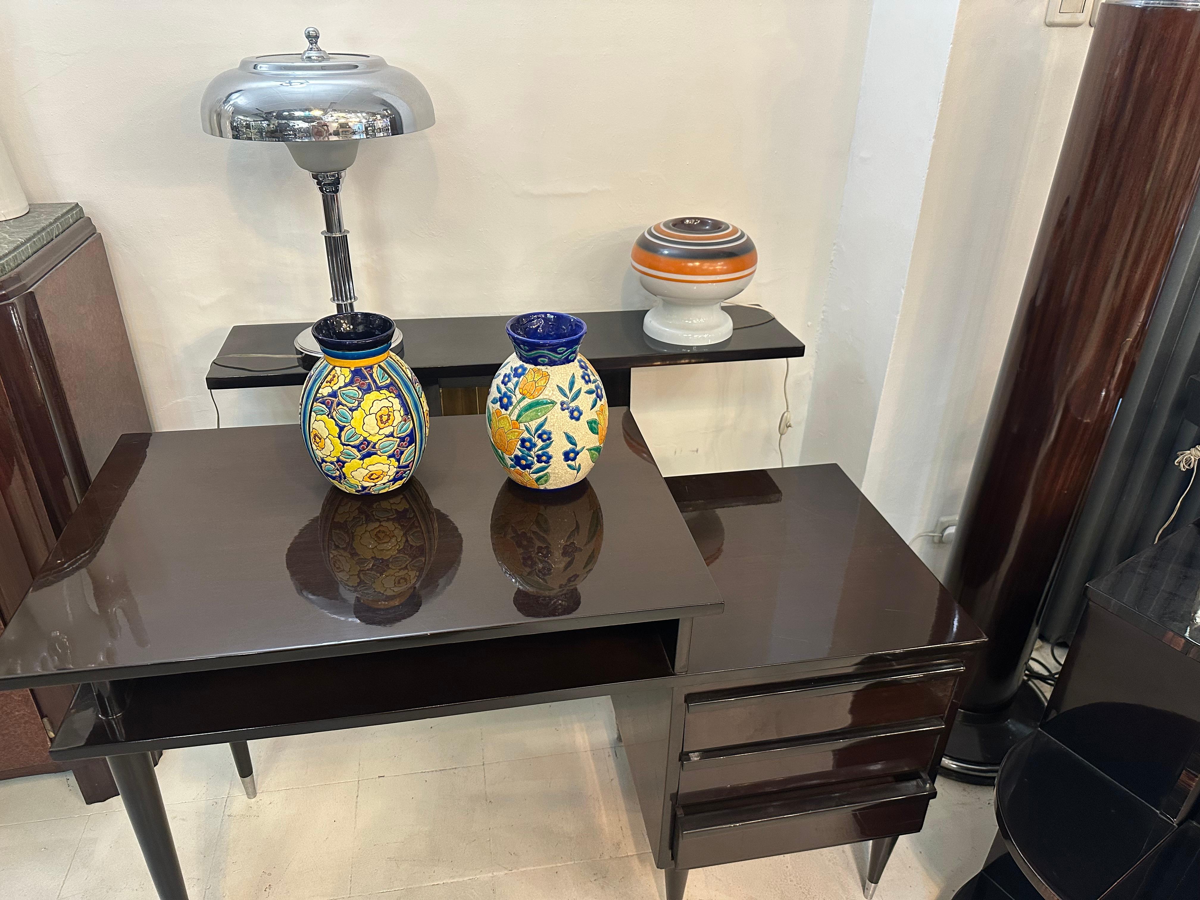 Art Déco Insegna in ceramica: Made in Belgium, Boch F. La Louviere Fabrication Belge D.2813 in vendita