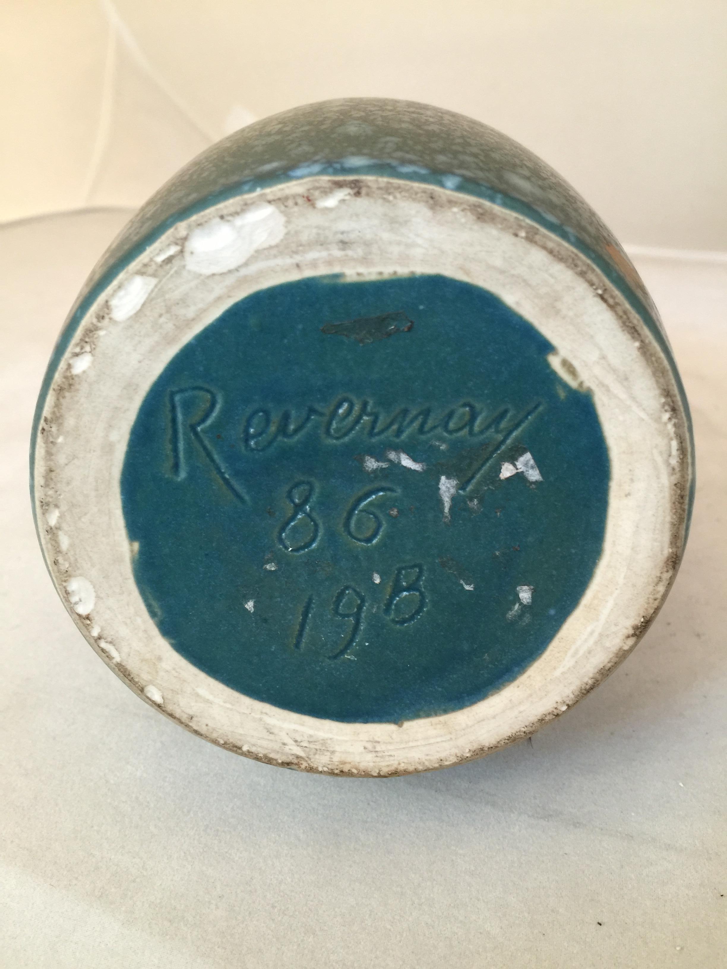 Early 20th Century Ceramic Sign: Revernay 86 19b For Sale