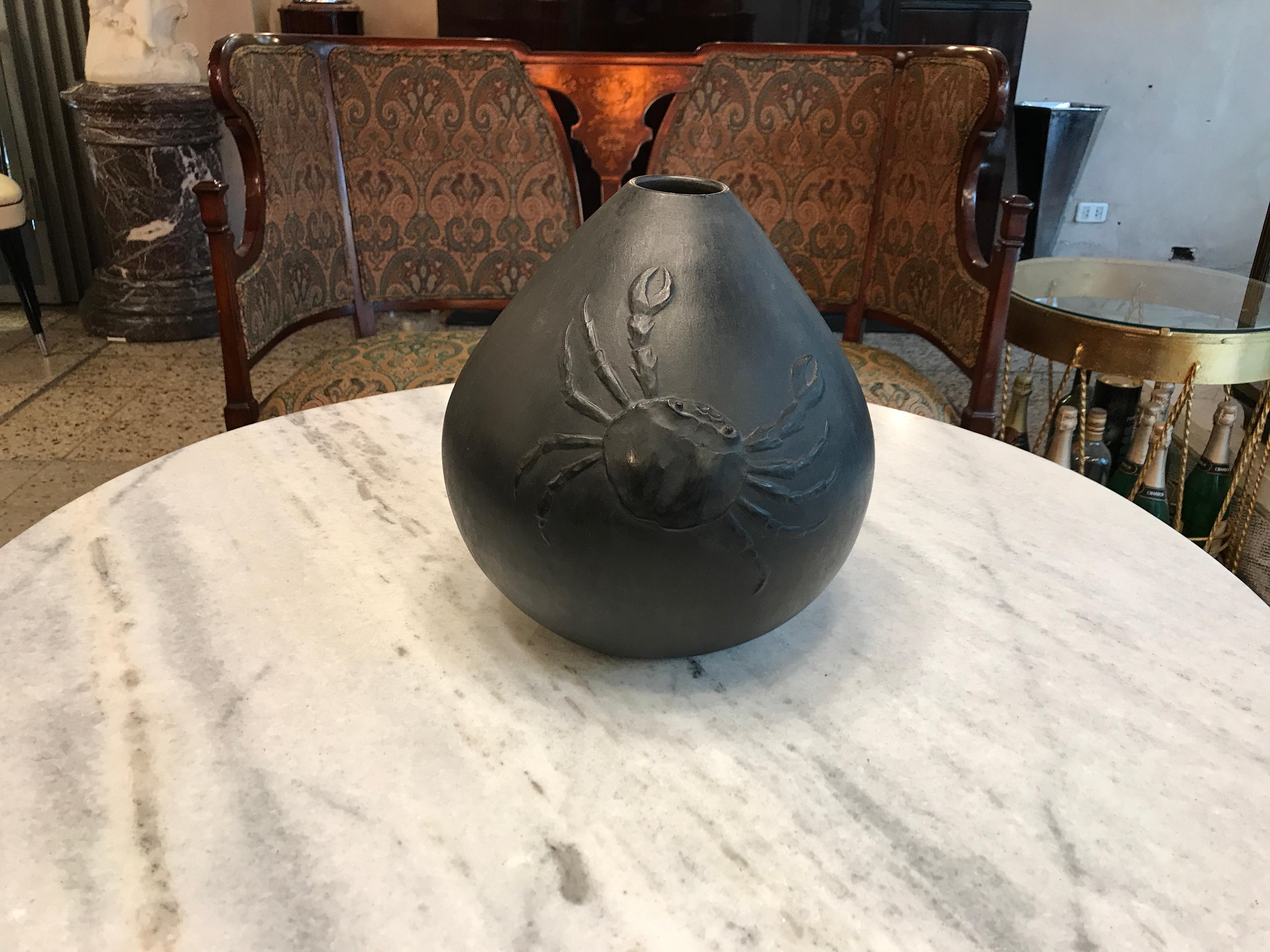 Mid-20th Century Ceramic signed, 1962, French For Sale