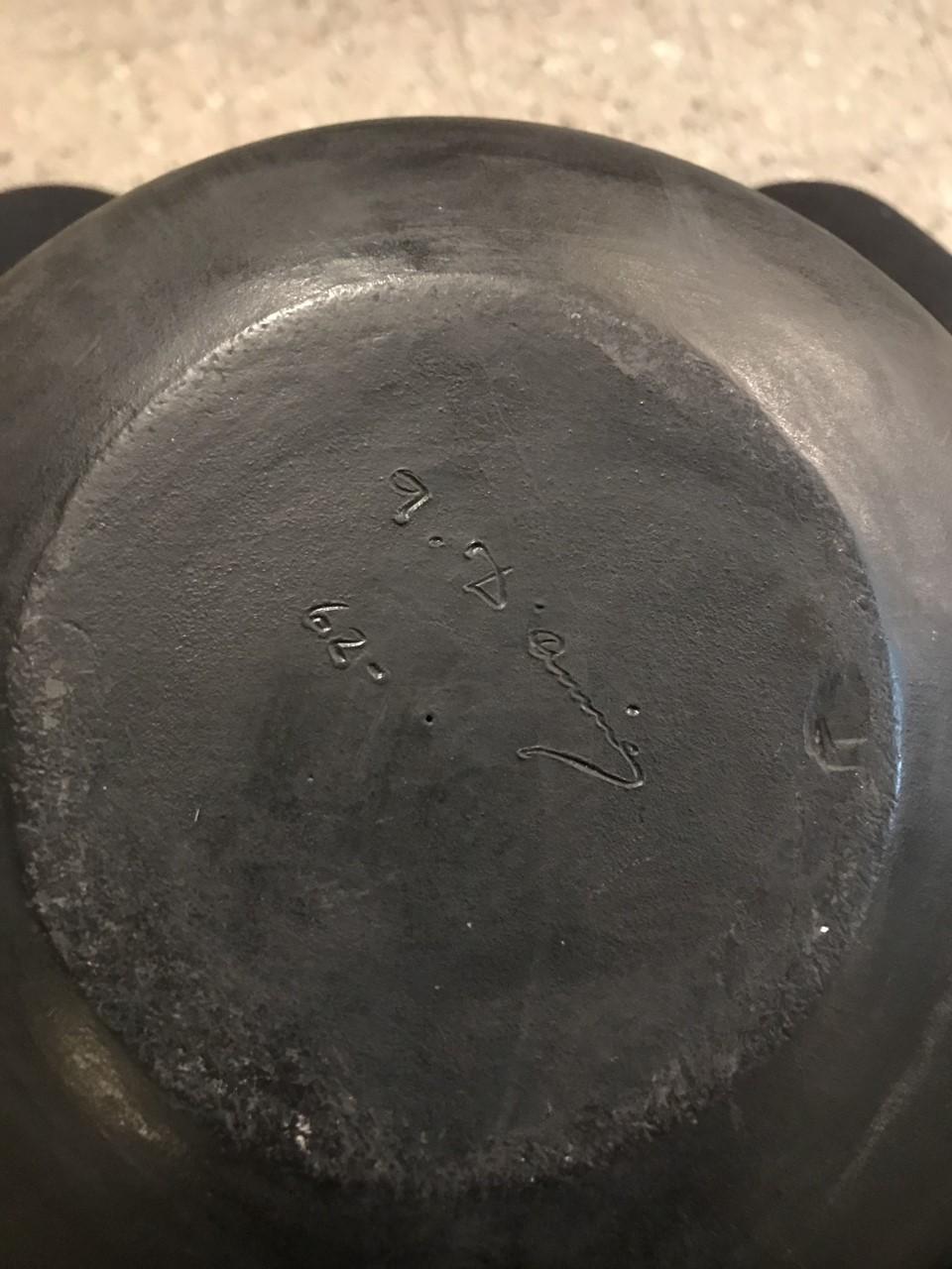 Ceramic signed, 1962, French For Sale 1