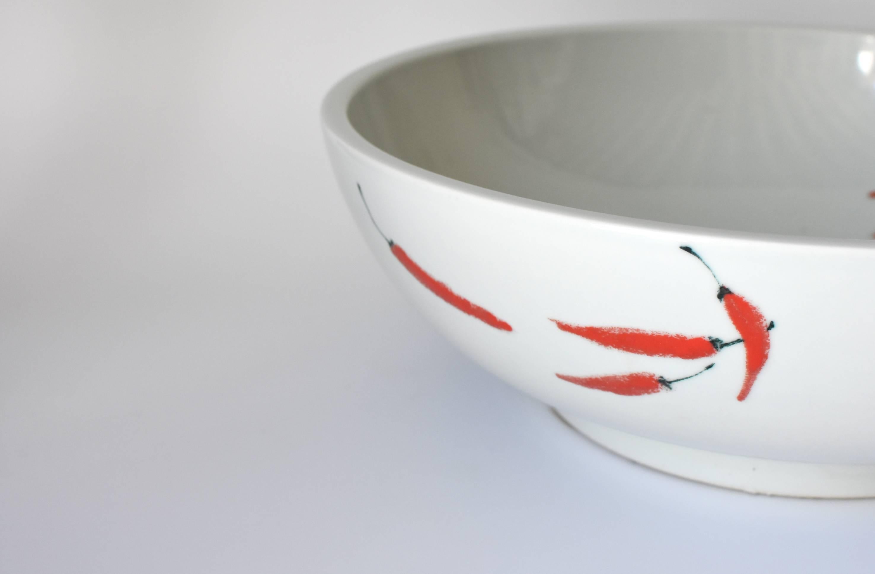 Southwest Style Keramik Waschbecken Pflanzer Red Hot Pepper im Angebot 5