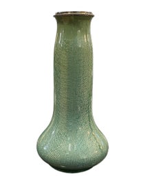 Cerámica Snakeski Con Plato 1900, Francia Estilo Art nouveau Jugendstil Floreale
